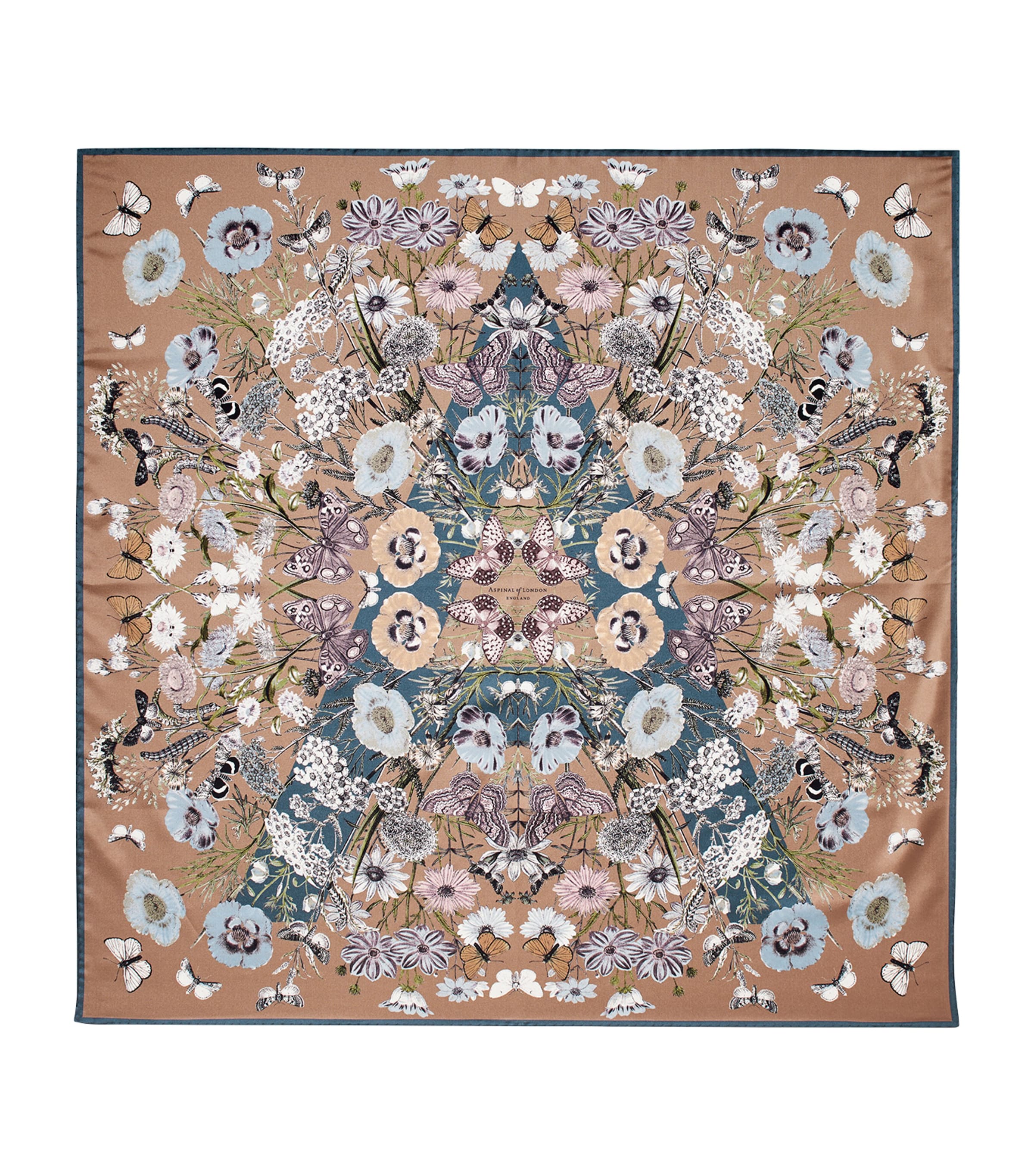 Silk Printed Square Scarf