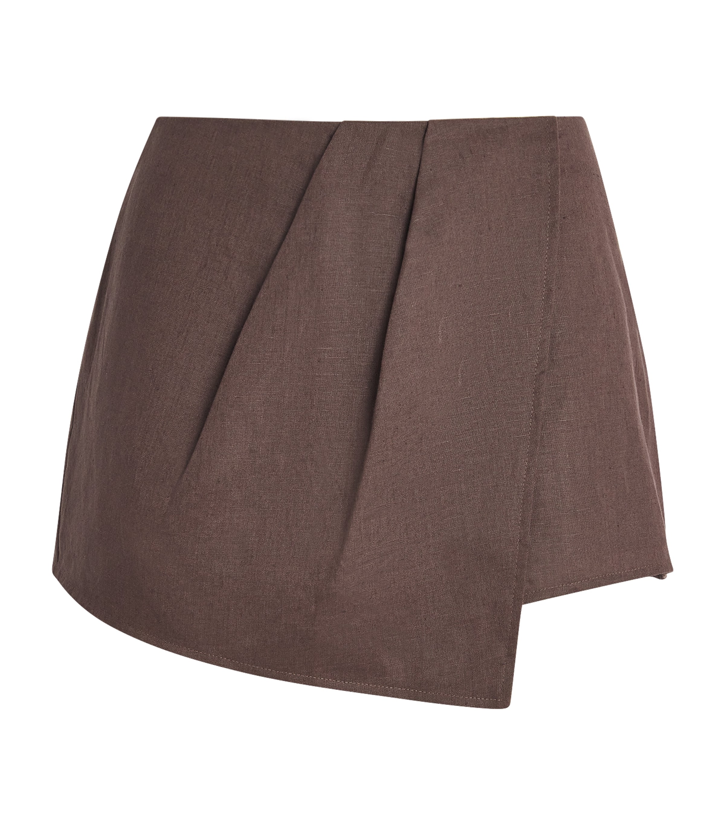 Cult Gaia Womens Linen Posey Skort Luwak