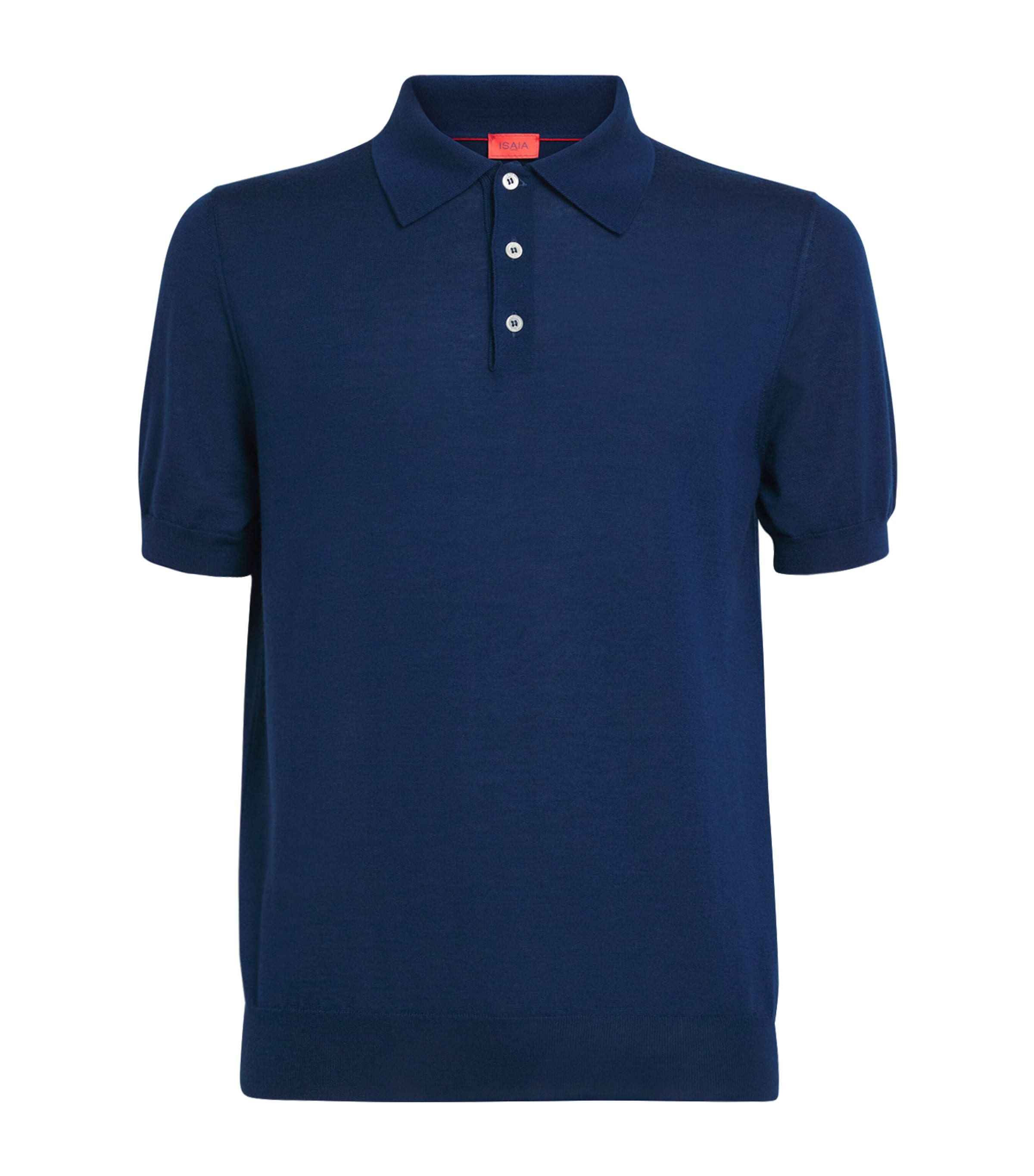 Cashmere-Silk Knit Polo Shirt