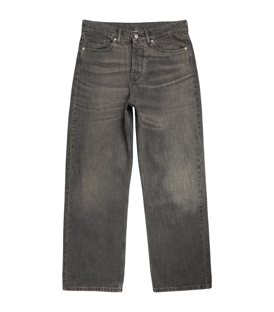 Drôle de Monsieur Mens Straight Jeans Khaki