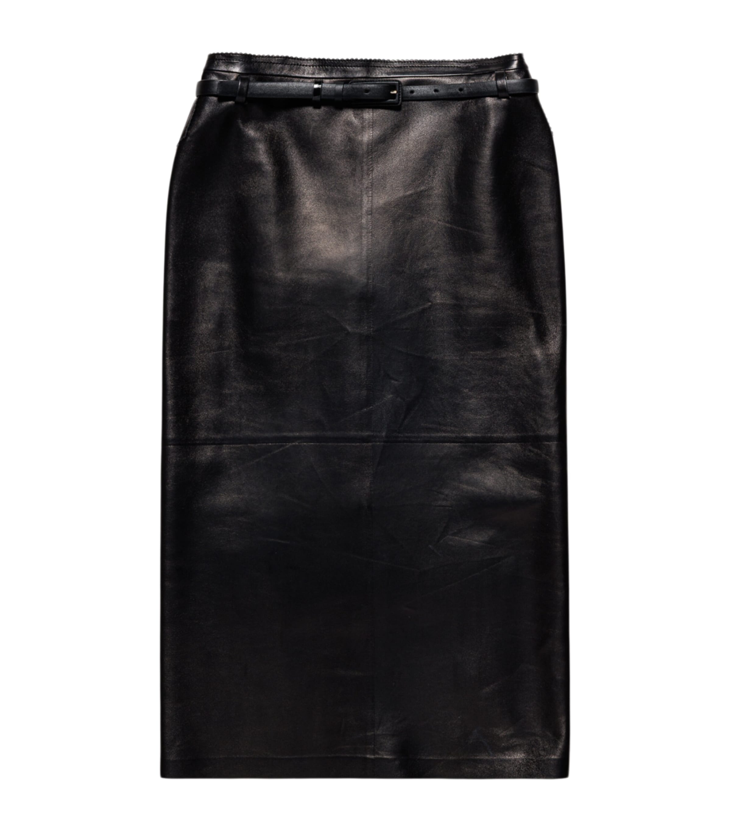 TOM FORD Womens Lambskin Midi Pencil Skirt Naa