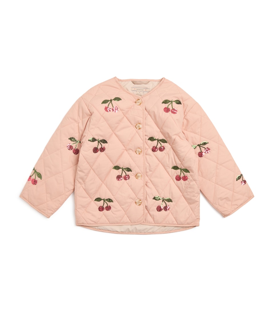 Sequin-Embellished Flora Jacket (9 Months-10 Years)