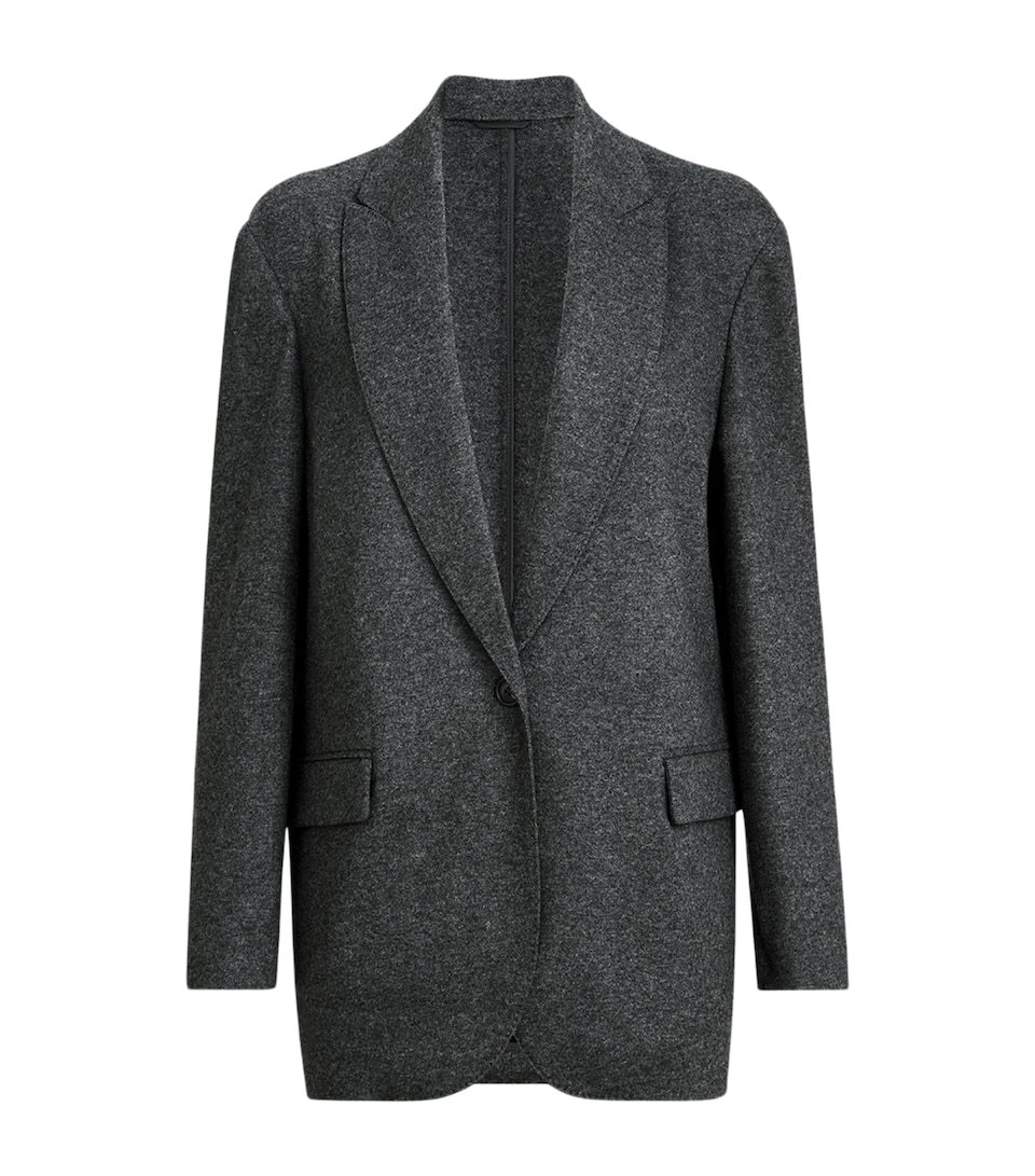 Brunello Cucinelli Womens Cashmere Jersey Blazer