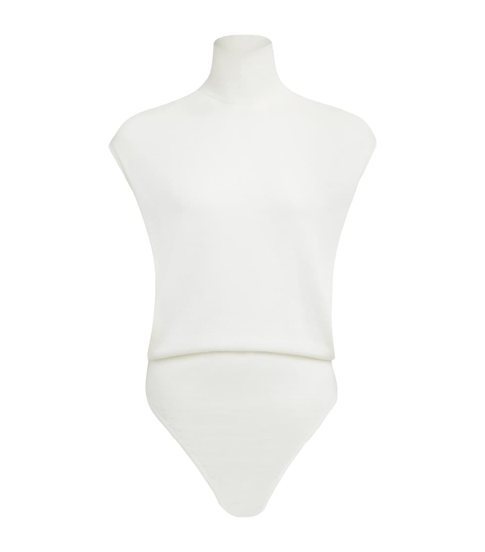 Cap-Sleeve Bodysuit