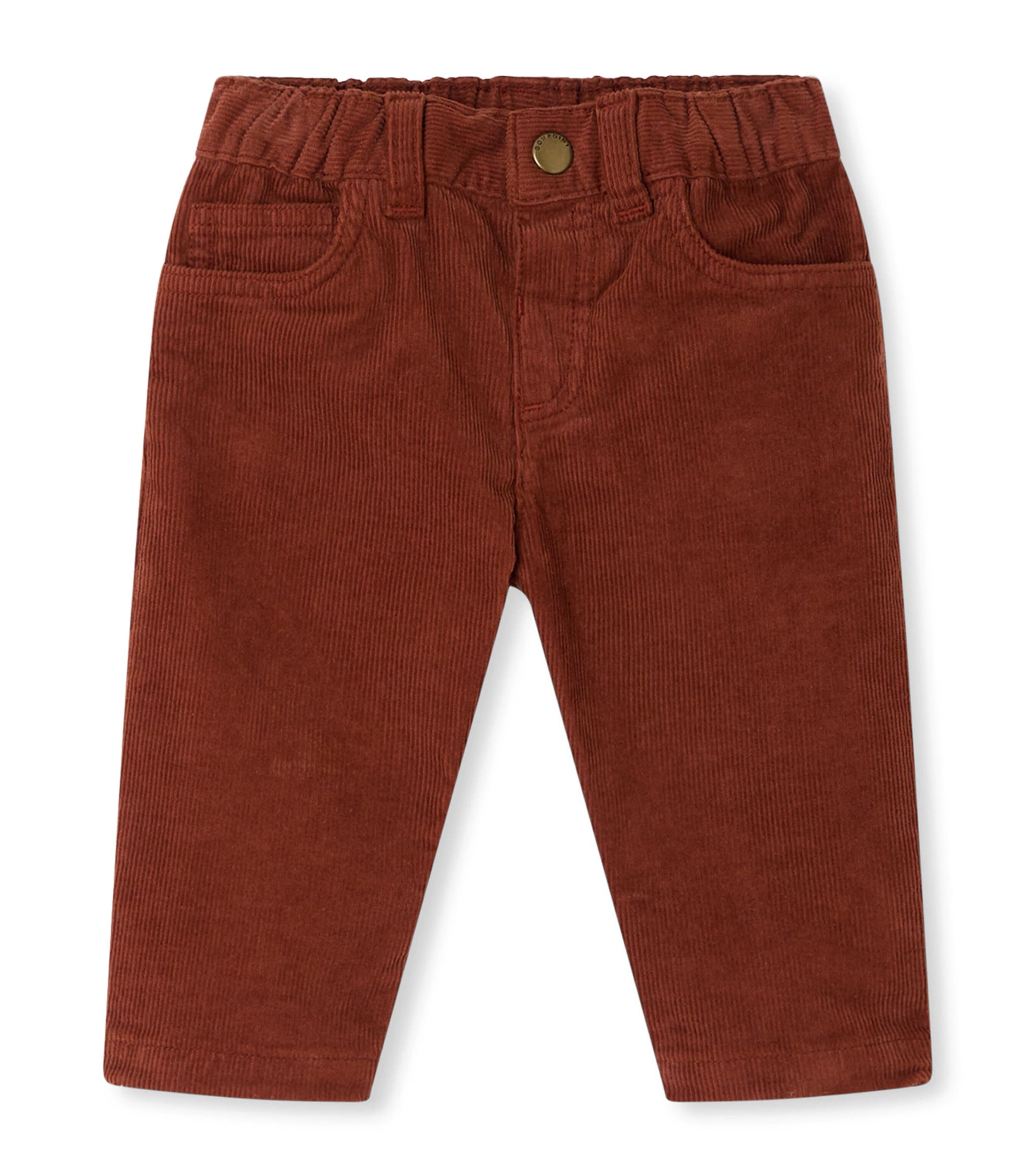 Bonpoint Cotton Corduroy Trousers (6-18 Months) Praline