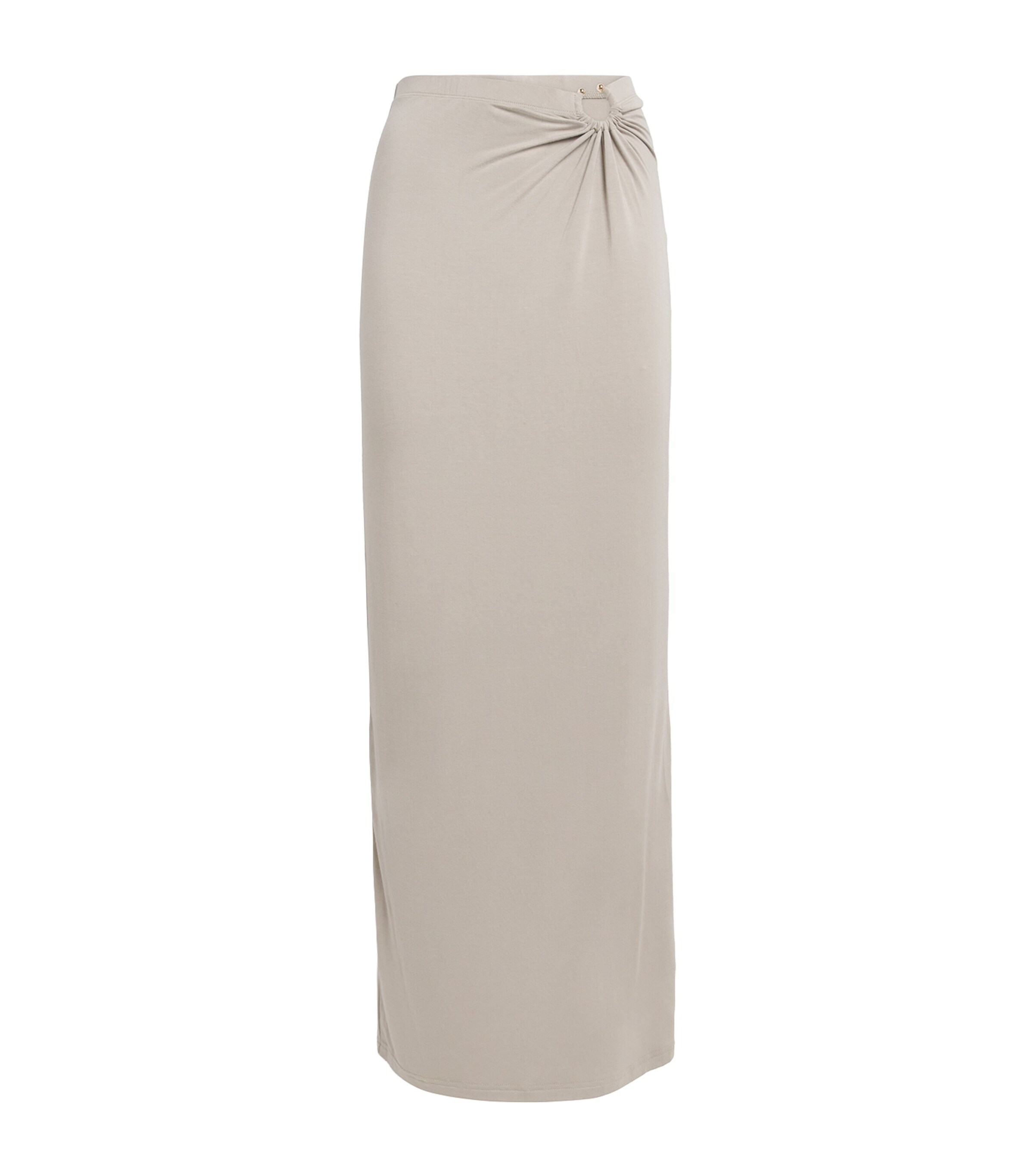 Stretch-Jersey Cut-Out Maxi Skirt