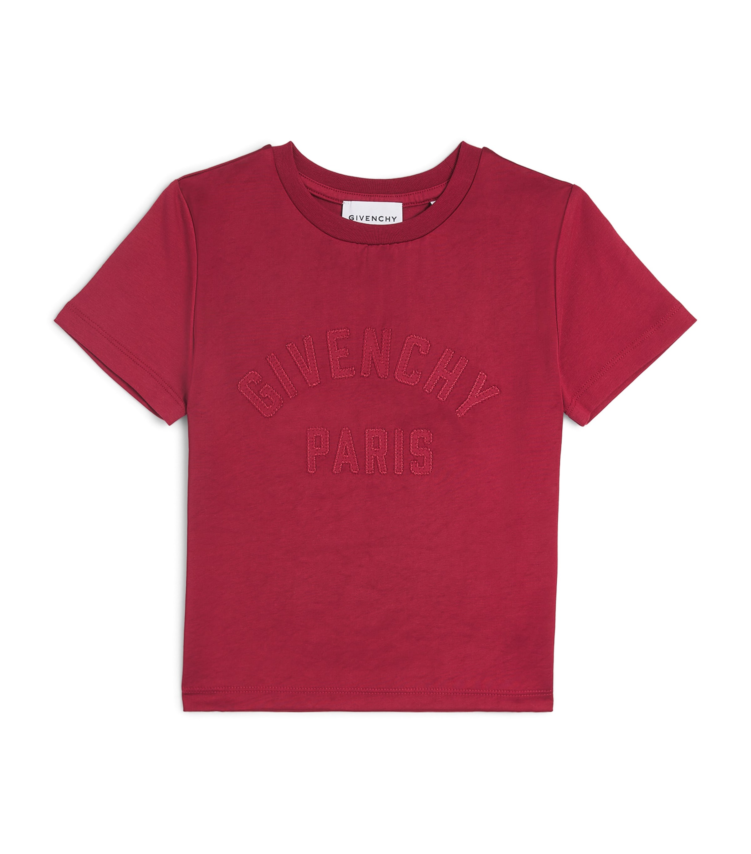 Givenchy Kids Cotton Logo T-Shirt (4-12+ Years) Red