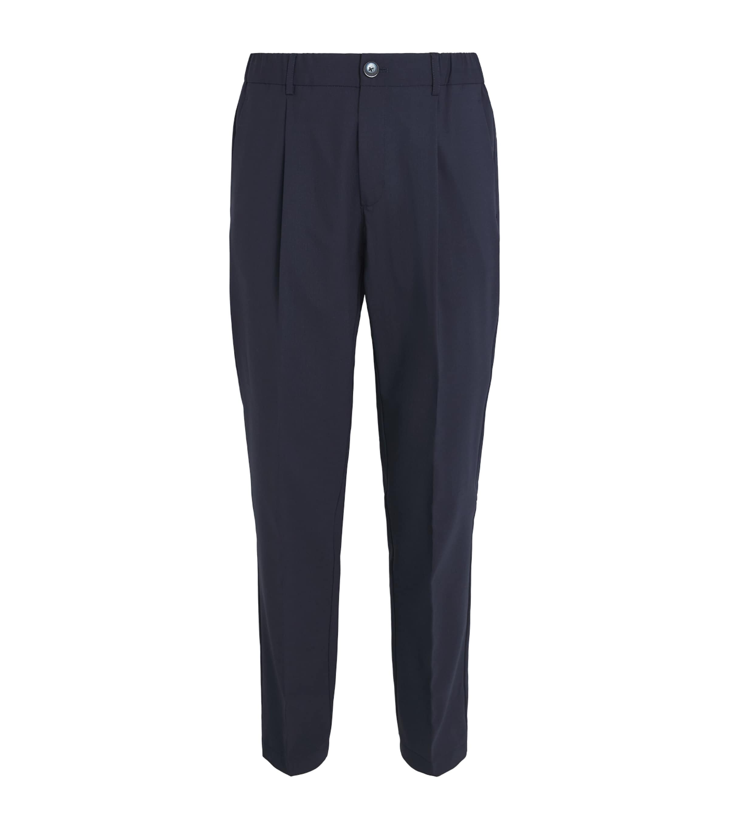 Stretch Virgin Wool Trousers