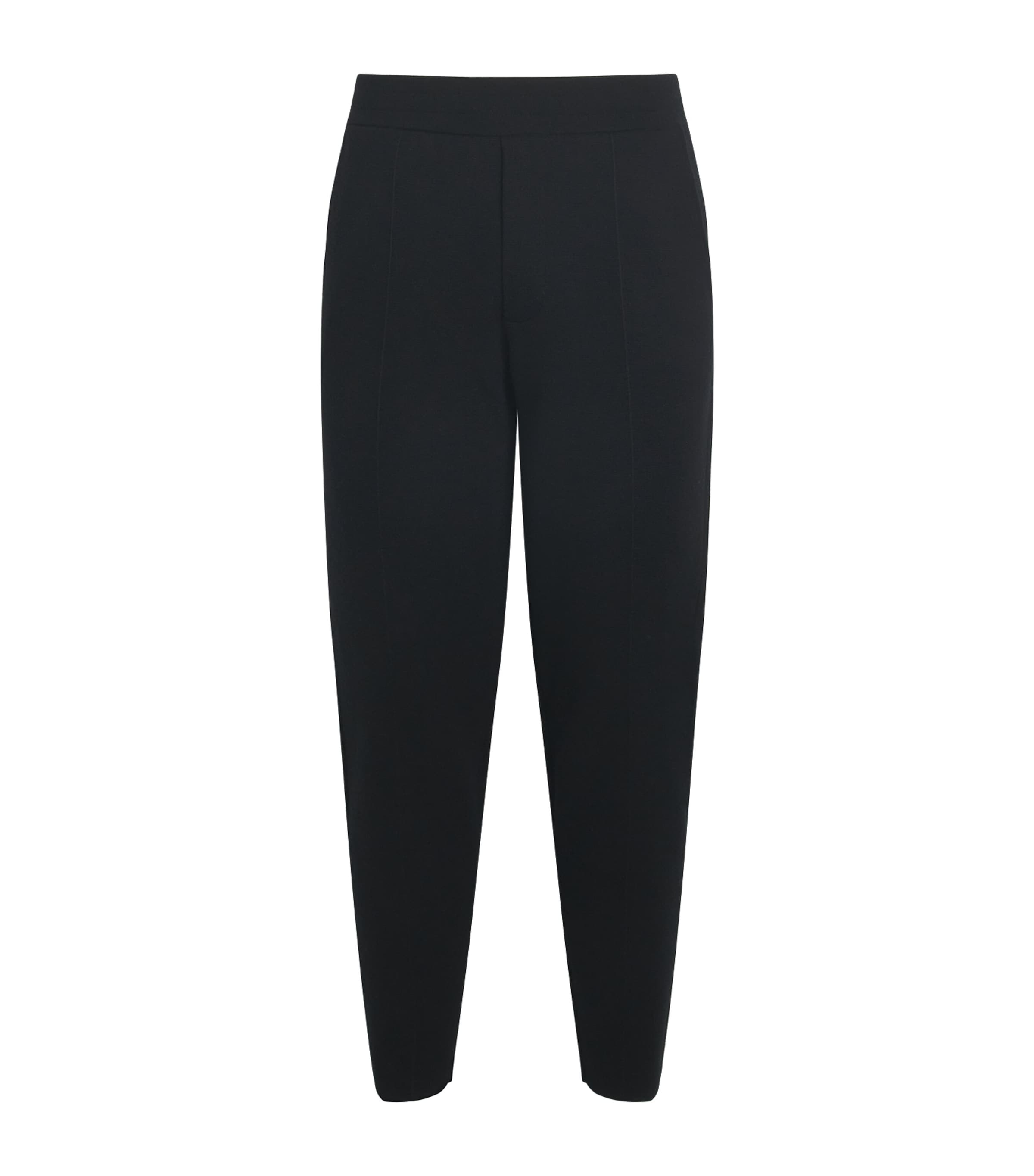 Merino Wool-Blend Trousers