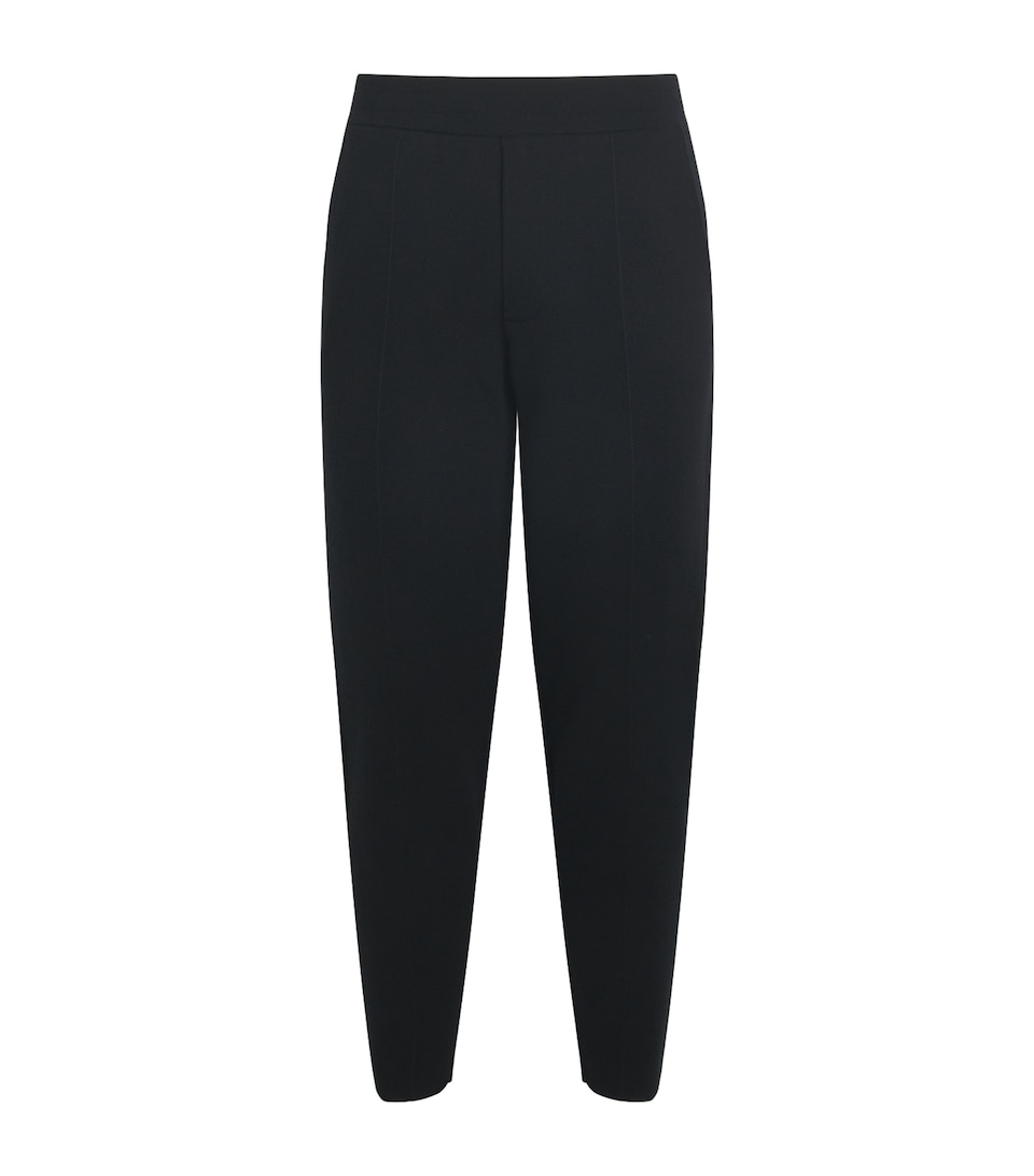 Merino Wool-Blend Trousers