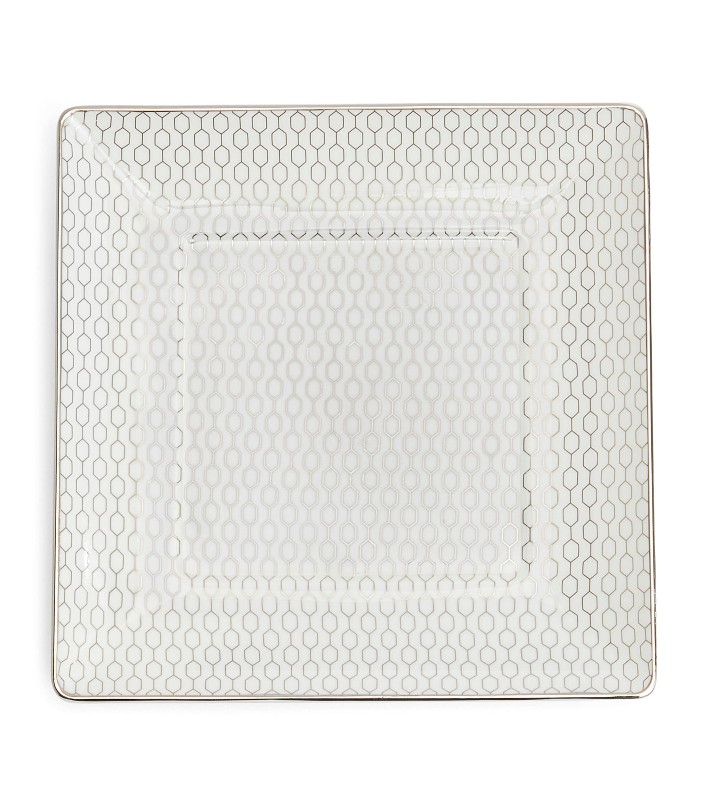 Gio Platinum Tray (14.5cm x 14.5cm)