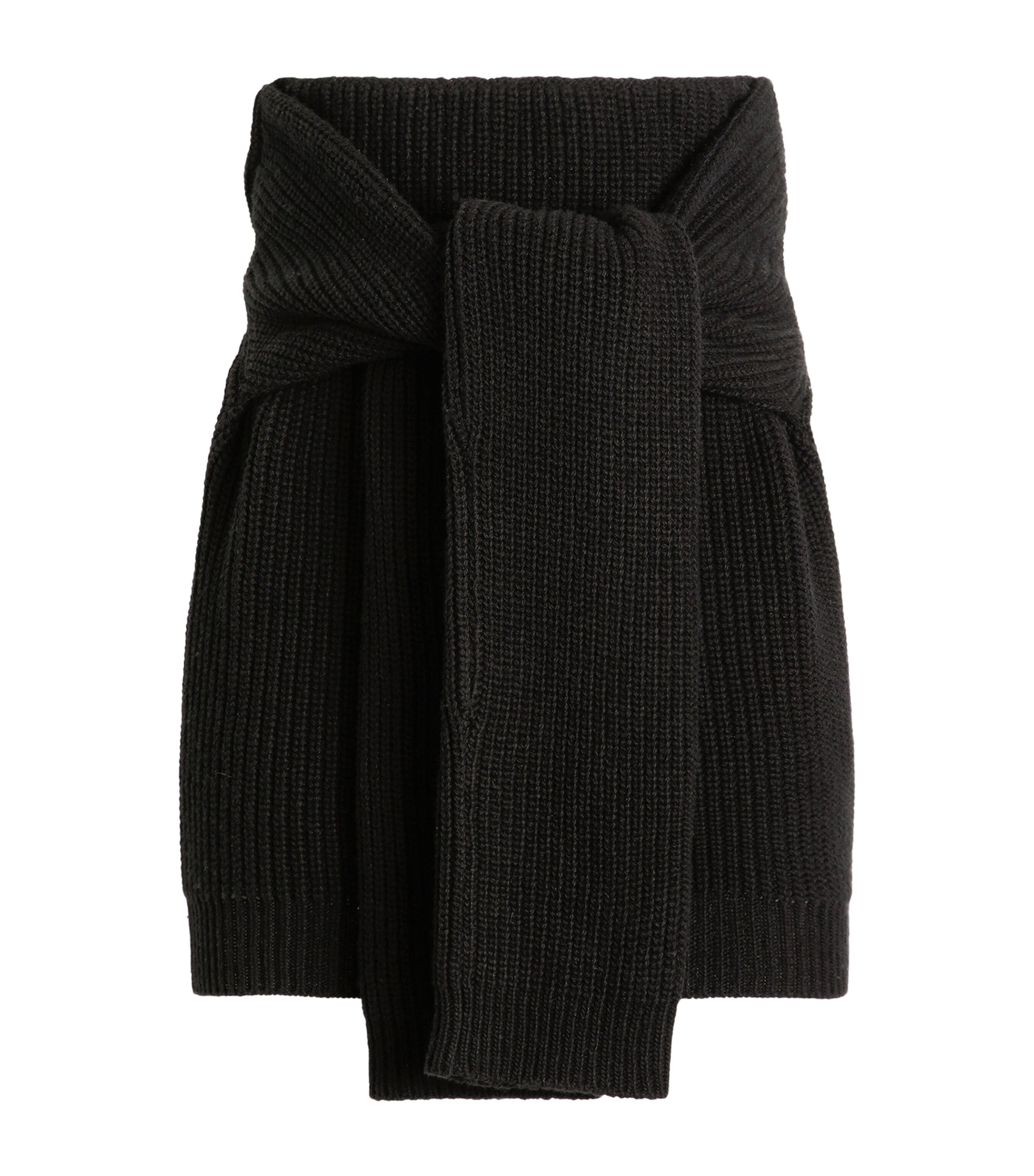 Virgin Wool Mini Skirt