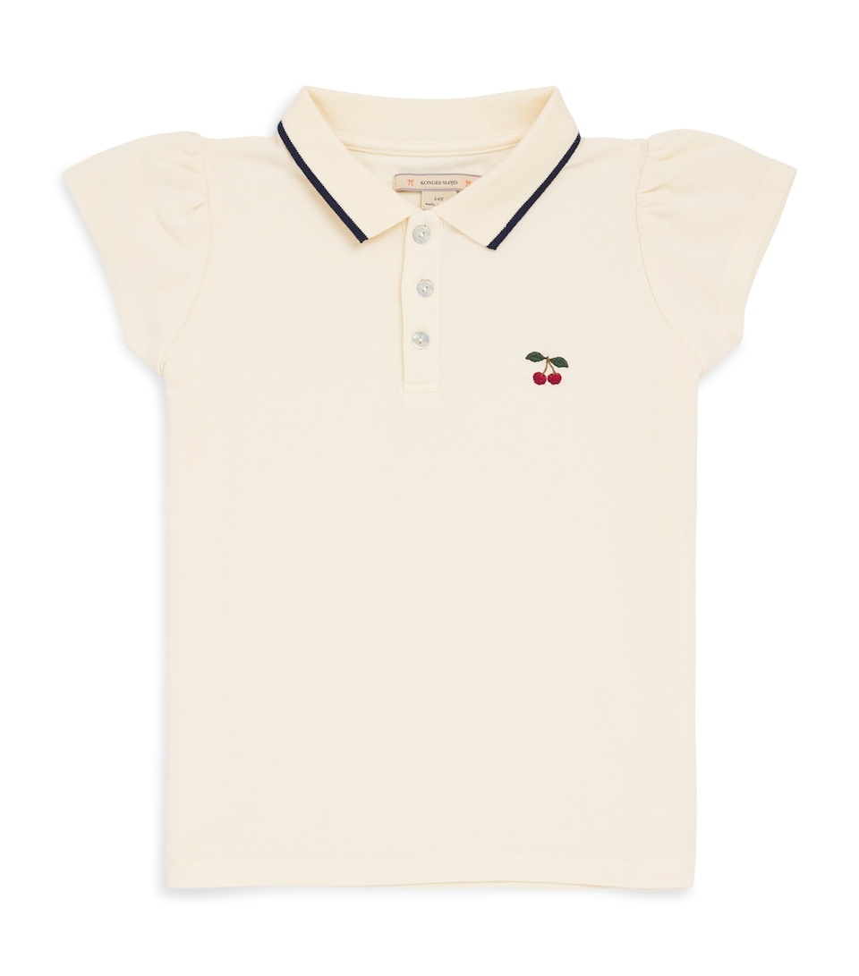 KONGES SLOJD Cotton-Blend Polo Shirt (6 Months-10 Years) Antique
