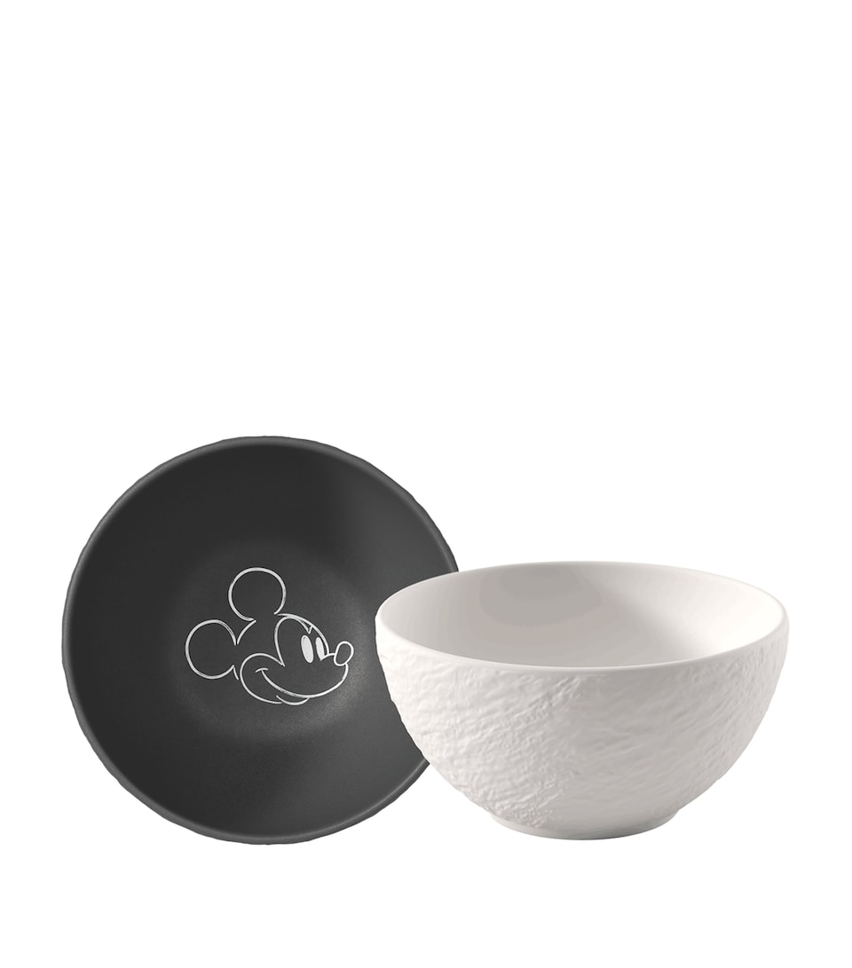 Villeroy & Boch x Mickey Mouse Manufacture Cereal Bowl (14cm) Black