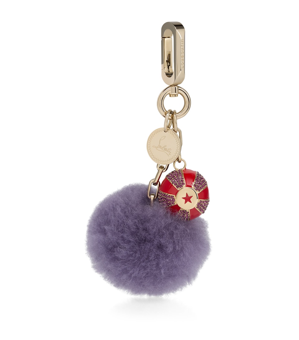 Circus Pom-Pom Keyring