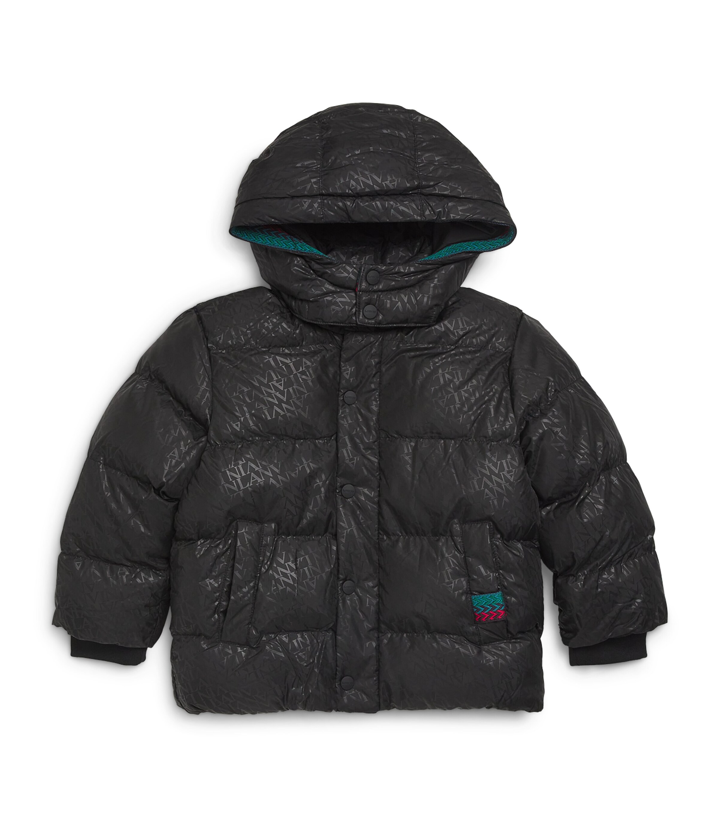 Curb-Detail Puffer Jacket (4-14 Years)