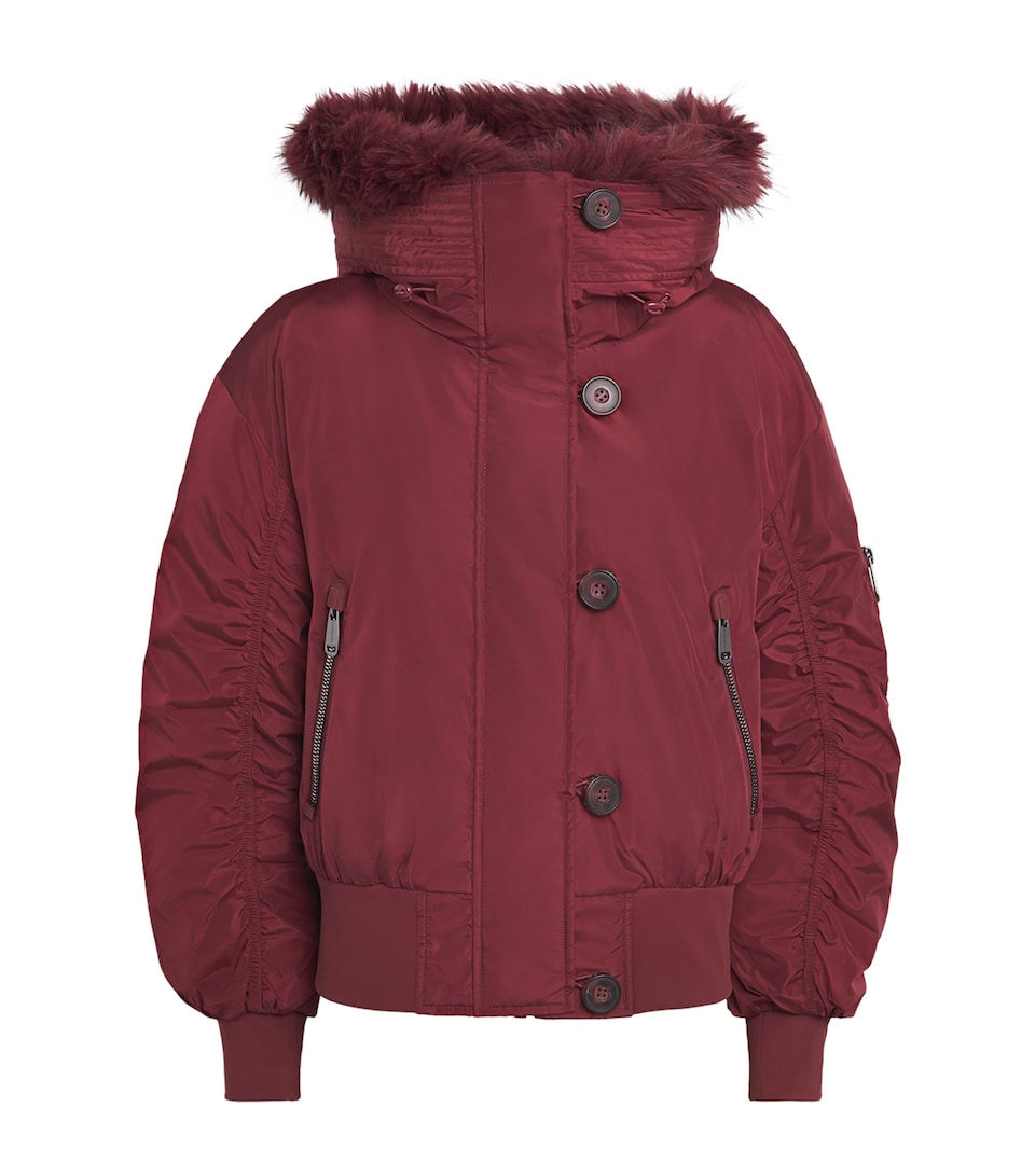 Down Jeanne Ski Bomber Jacket