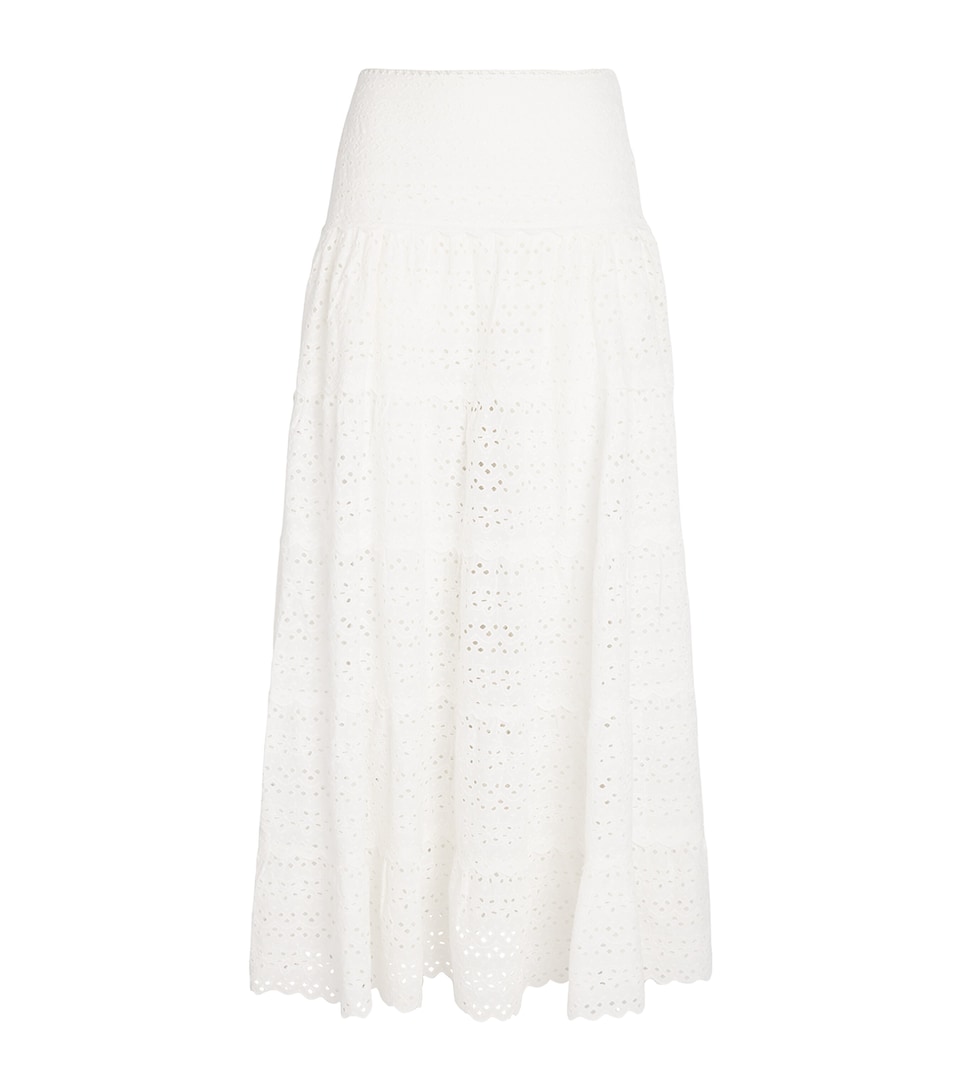 Cotton Ripeka Maxi Skirt