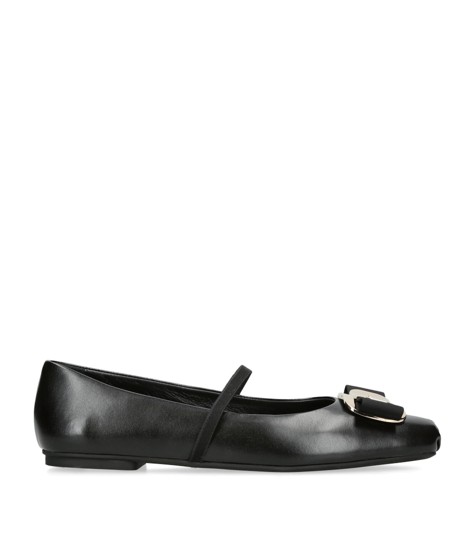 Leather Zina Ballet Flats