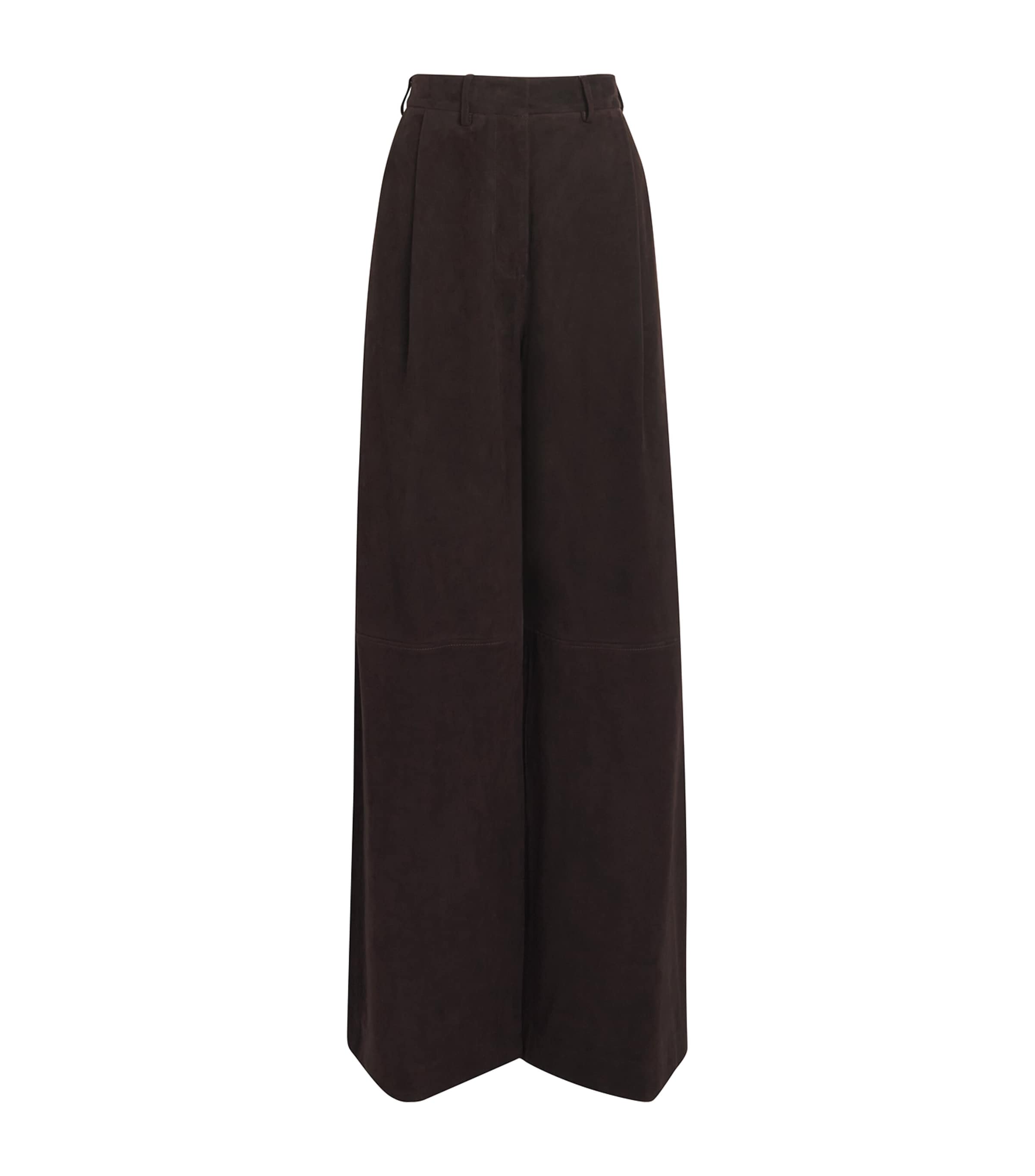 Weekend Max Mara Virgin Wool Wide-Leg Trousers | Harrods AE