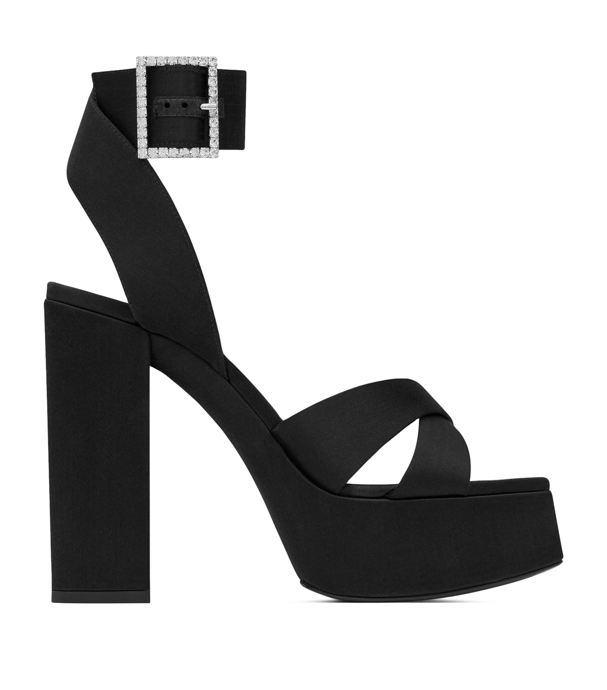 Saint Laurent Bianca Platform Sandals 125