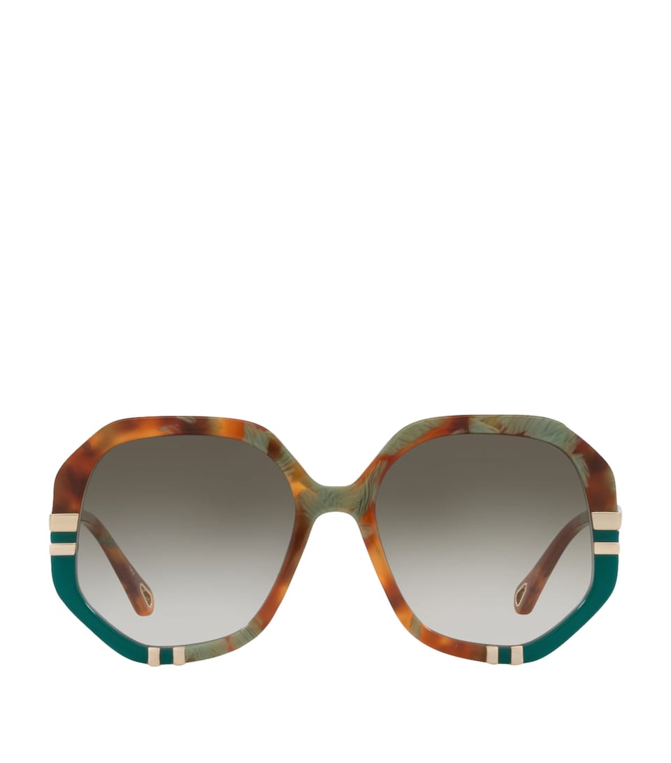 Chloé Chunky Ocatagonal Sunglasses
