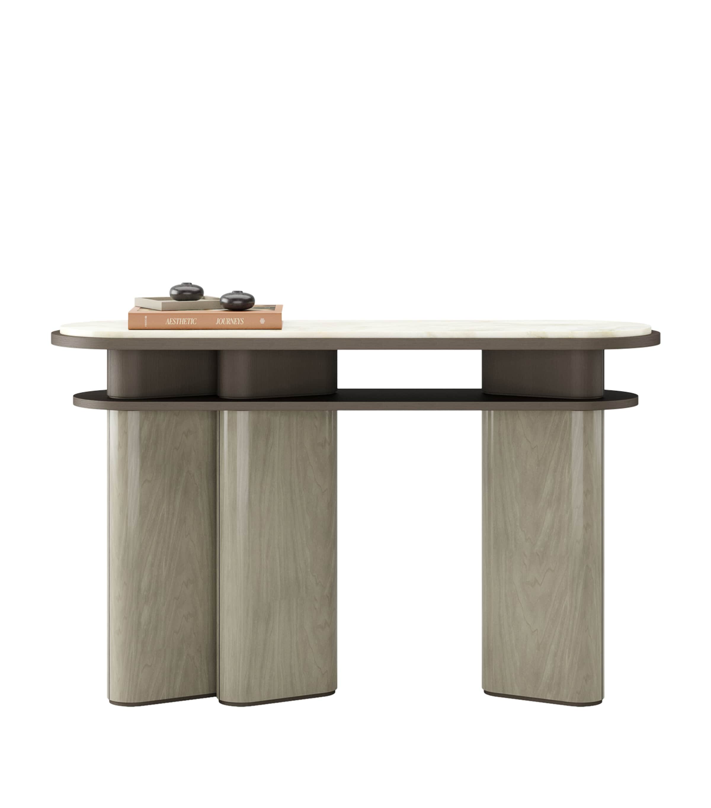 Frato Wood Niigata Console Table Brown