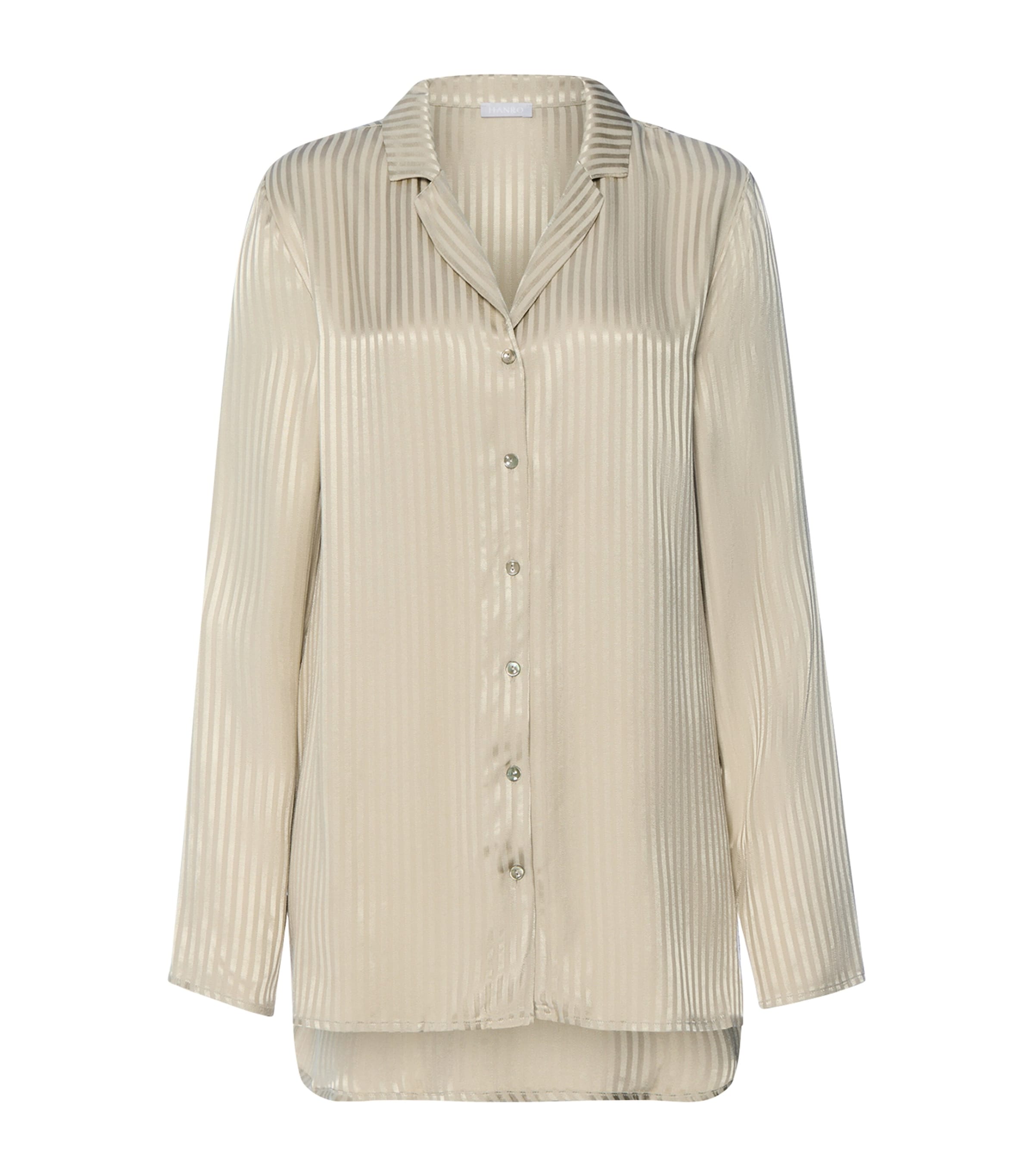 Stripe Long-Sleeve Pyjama Shirt