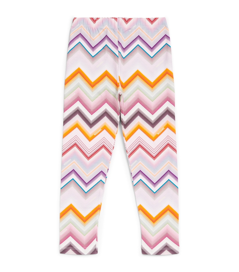 Missoni Kids Zigzag Print Leggings (4-14 Years) Colourful