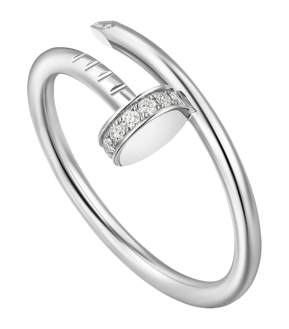 White Gold and Diamond Juste Un Clou Ring