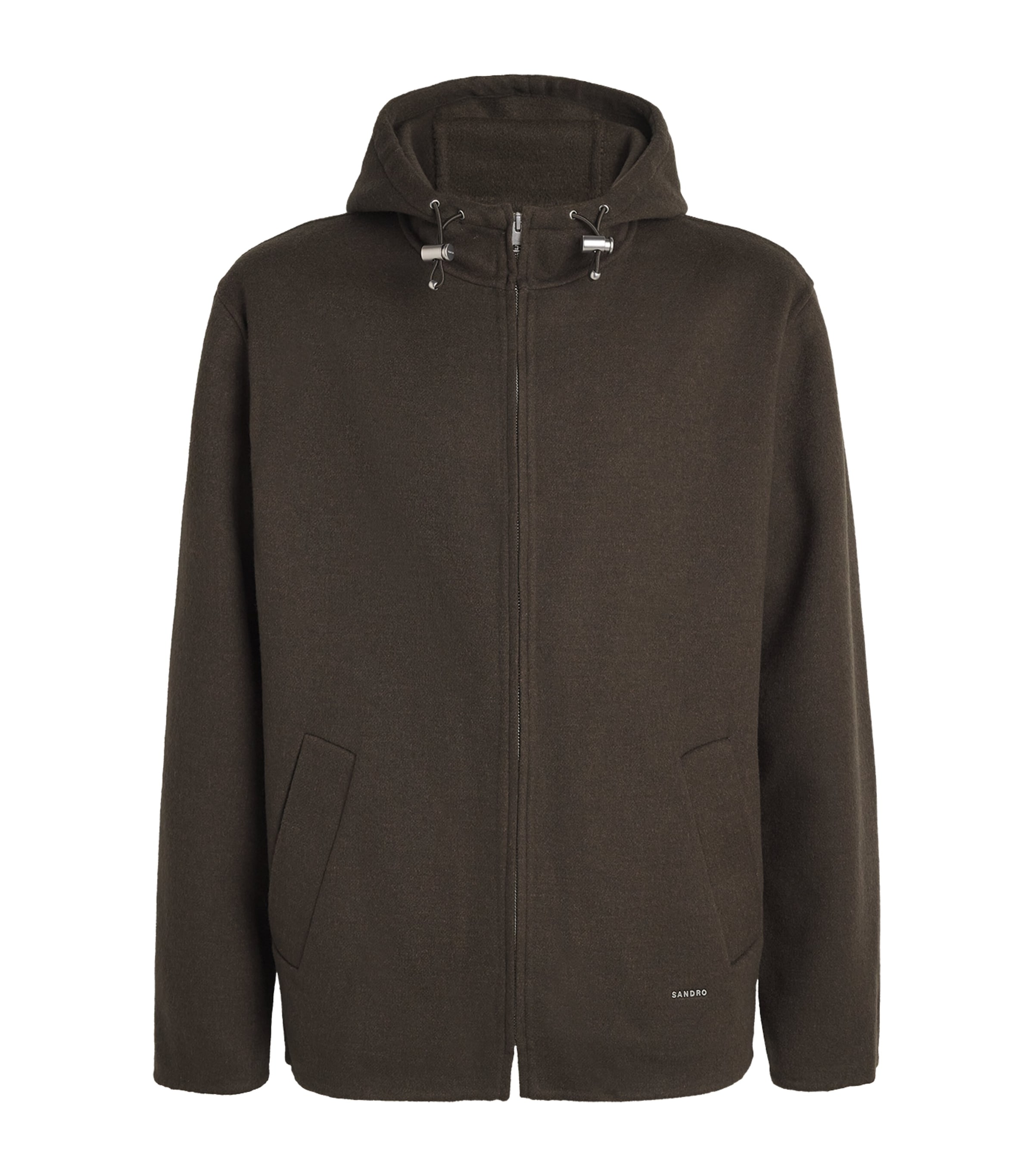 Moose Knuckles Logo Zip-Up Hoodie | Harrods UK