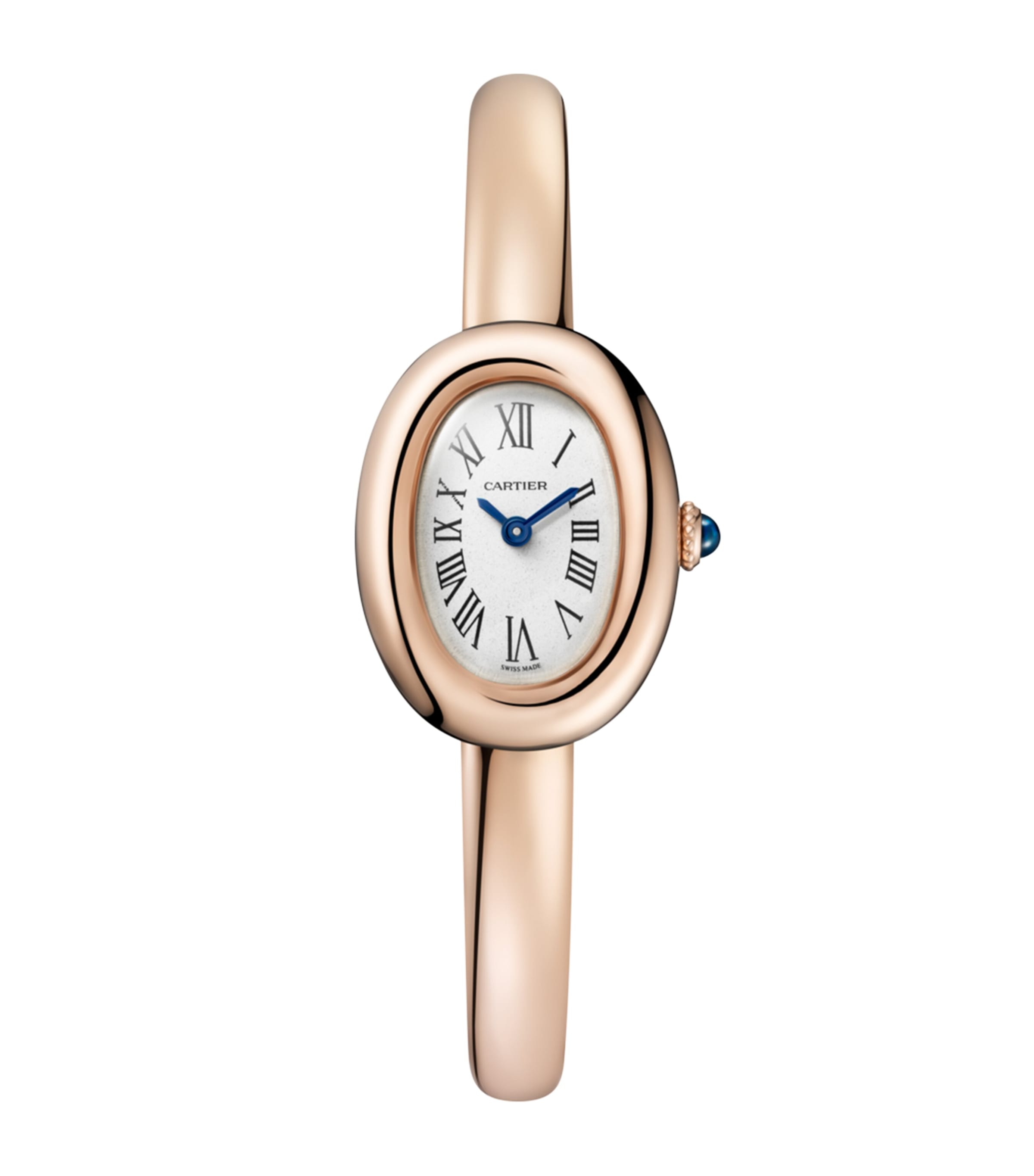 Mini Rose Gold Baignoire Watch 18.7mm (Size 16)