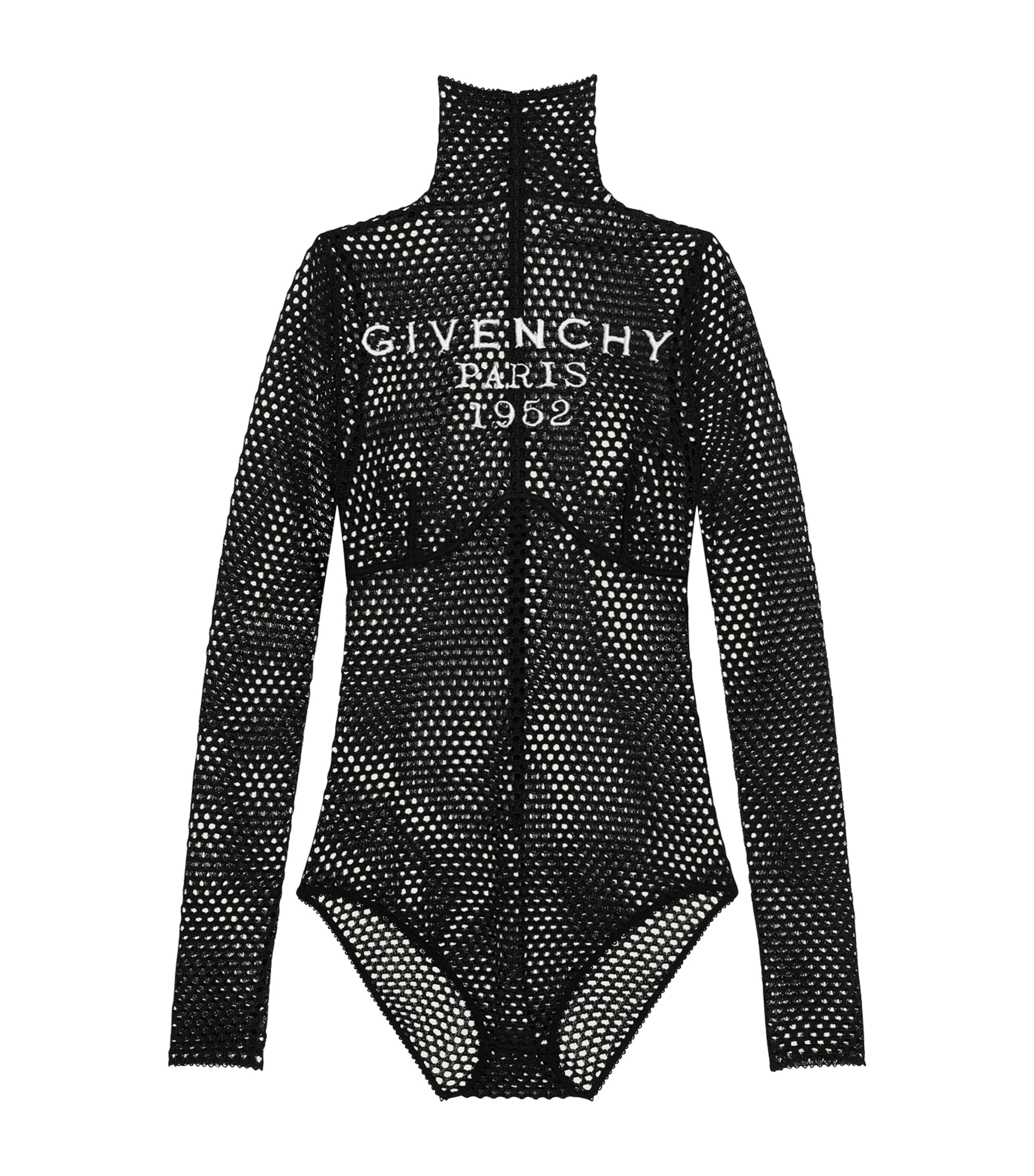Mesh Logo Bodysuit