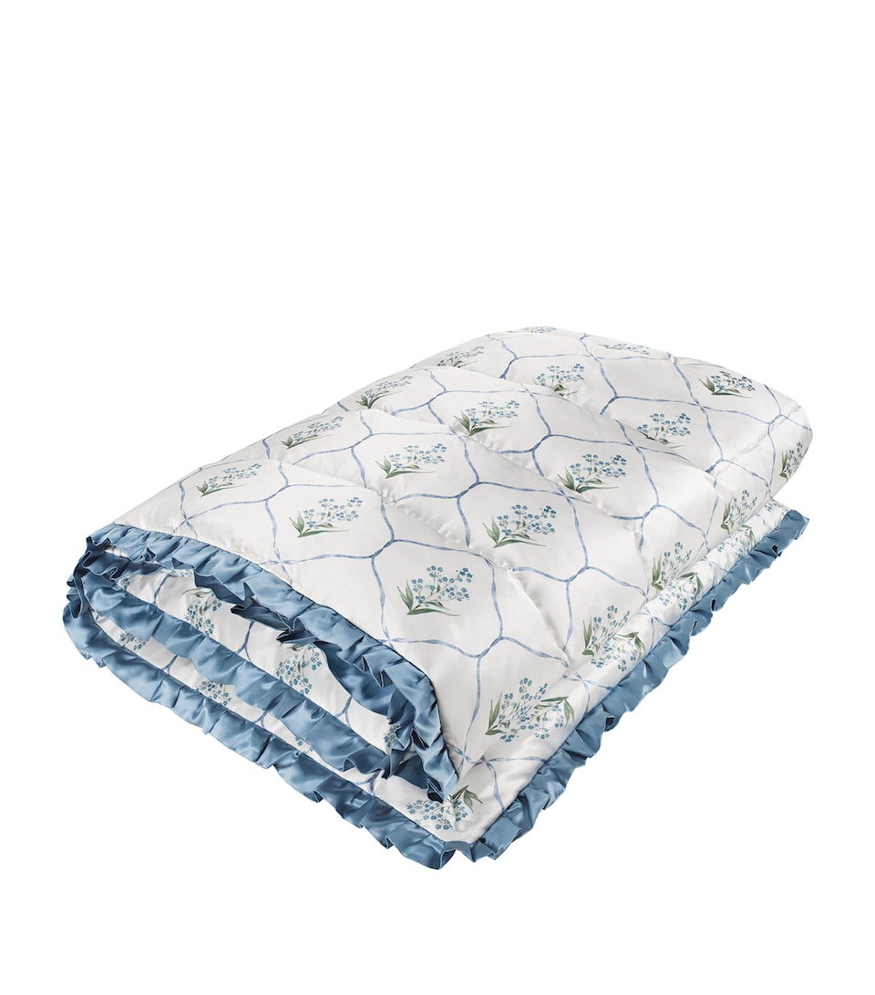 x Memo Press Silk Forget Me Not King Eiderdown (150cm x 165cm)
