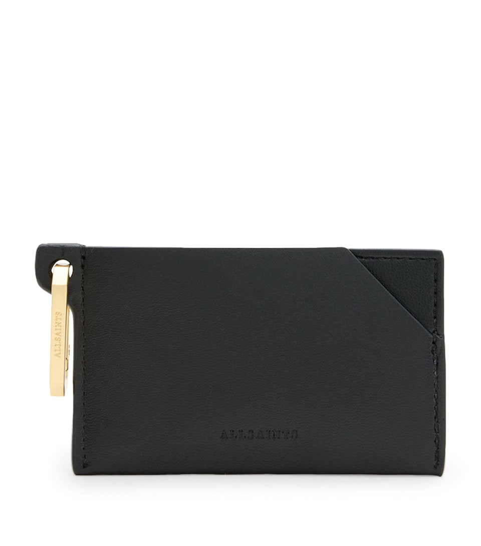 Leather Hex Card Holder