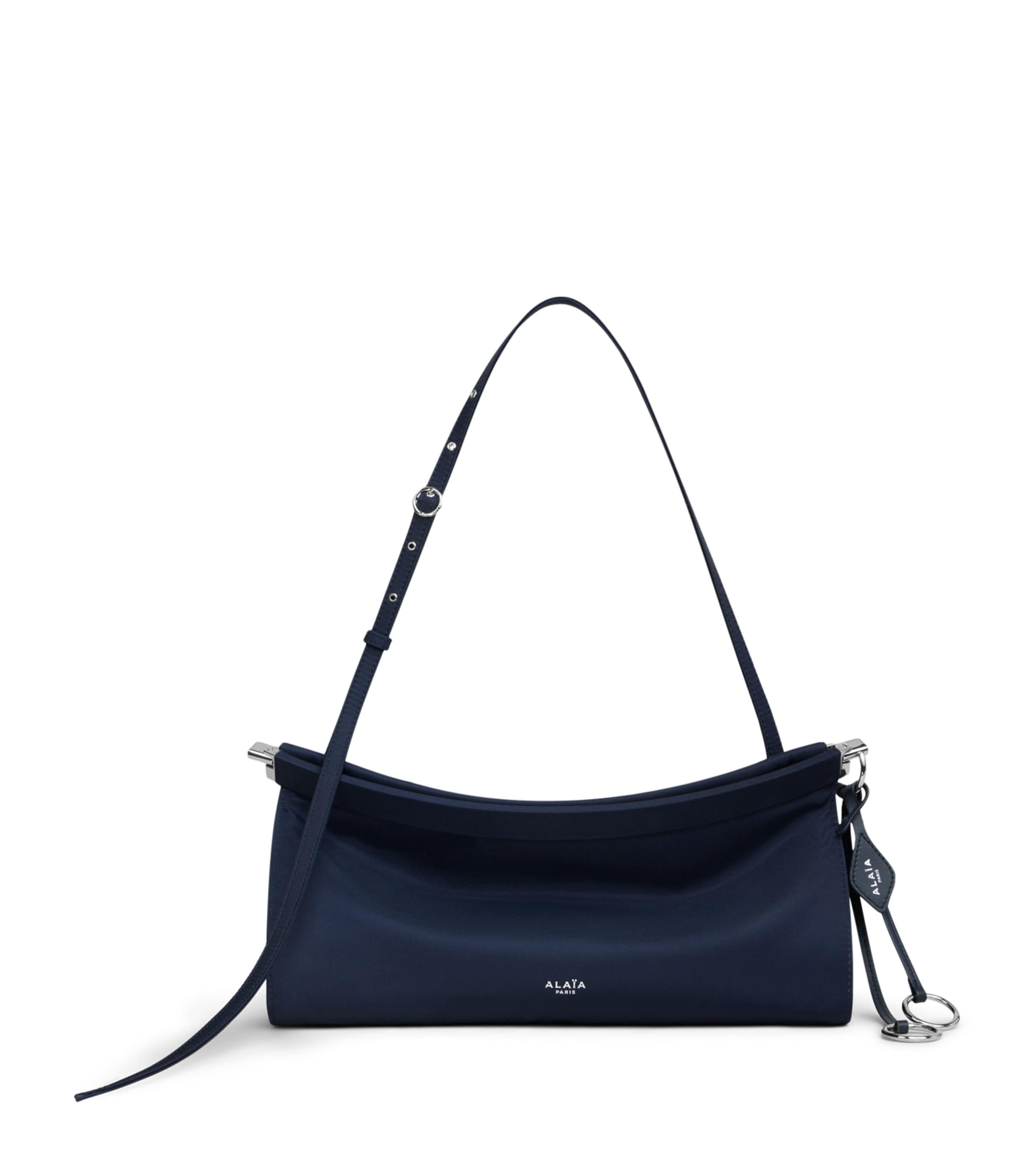 Alaïa Medium Le Click East West Shoulder Bag Minuit