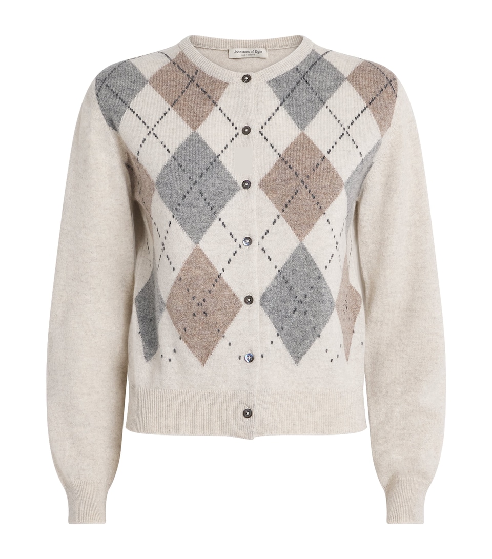 Cashmere Argyle Clan Cardigan