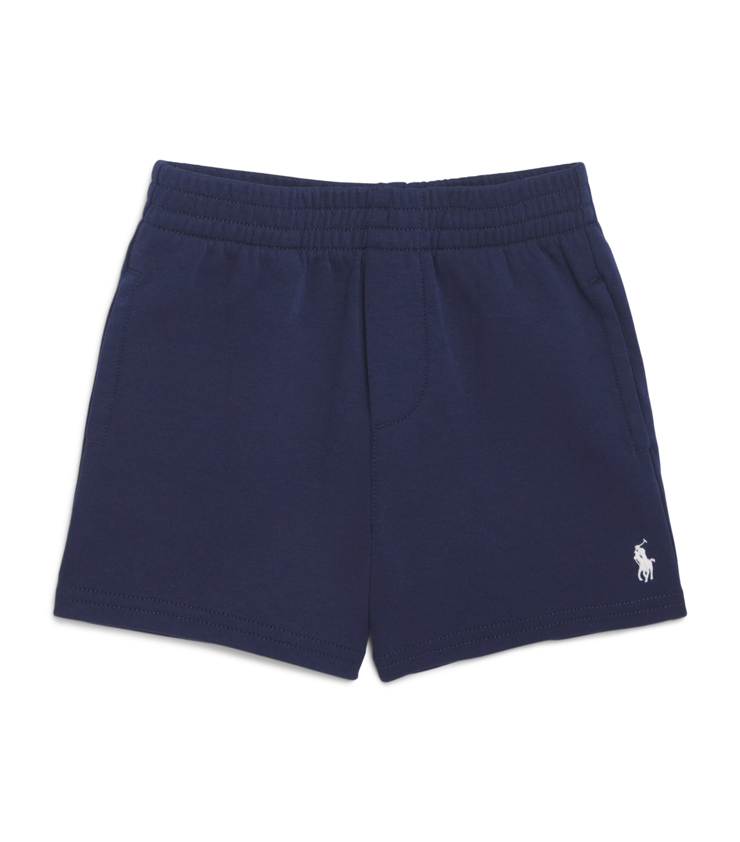 Ralph Lauren Kids Cotton Polo Pony Shorts (3-24 Months) Newport Navy