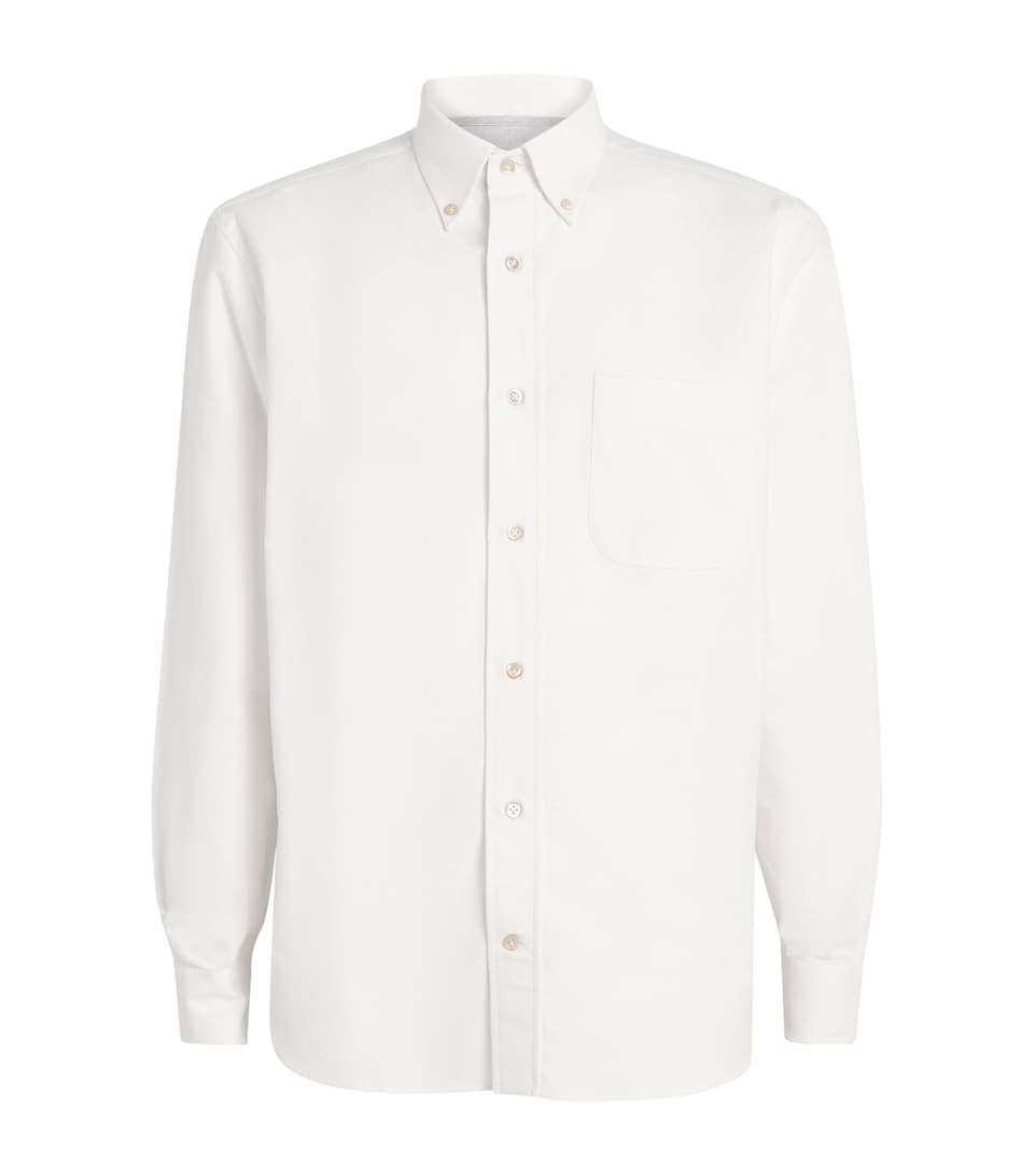 Cotton Button-Up Shirt
