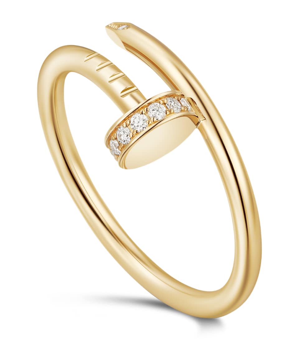 Yellow Gold and Diamond Juste Un Clou Ring