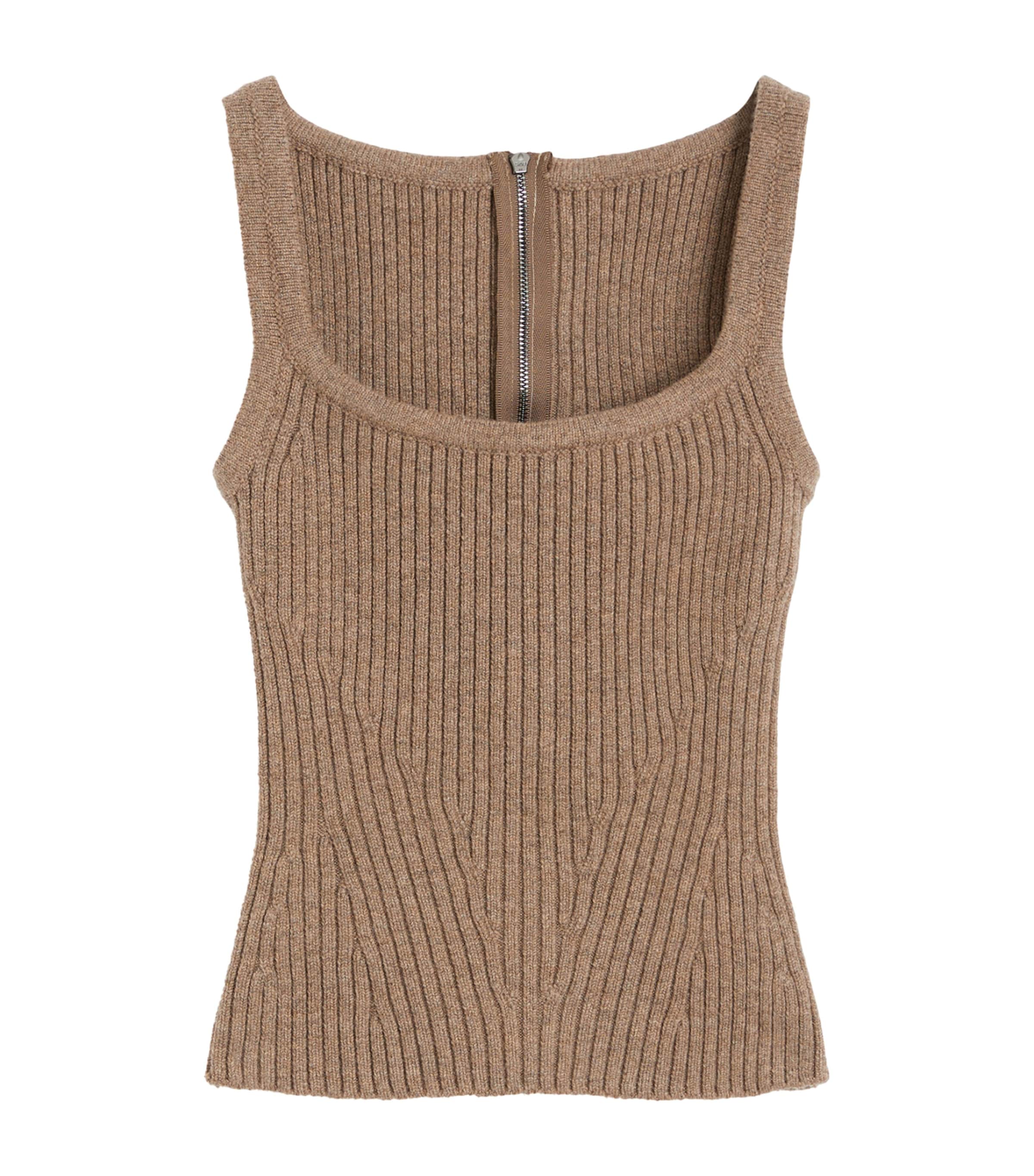 Wool-Blend Tank Top
