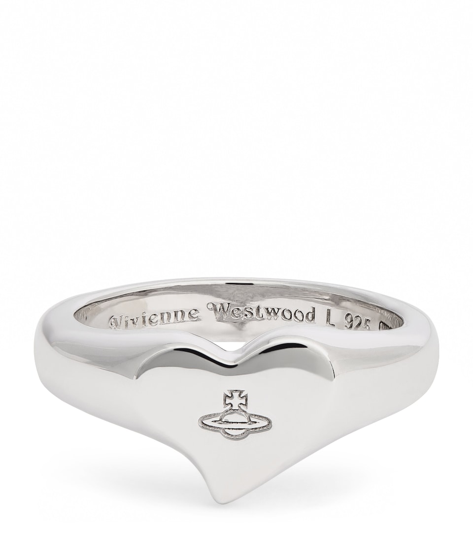 Vivienne Westwood Sterling Silver Marybelle Ring Rhodium