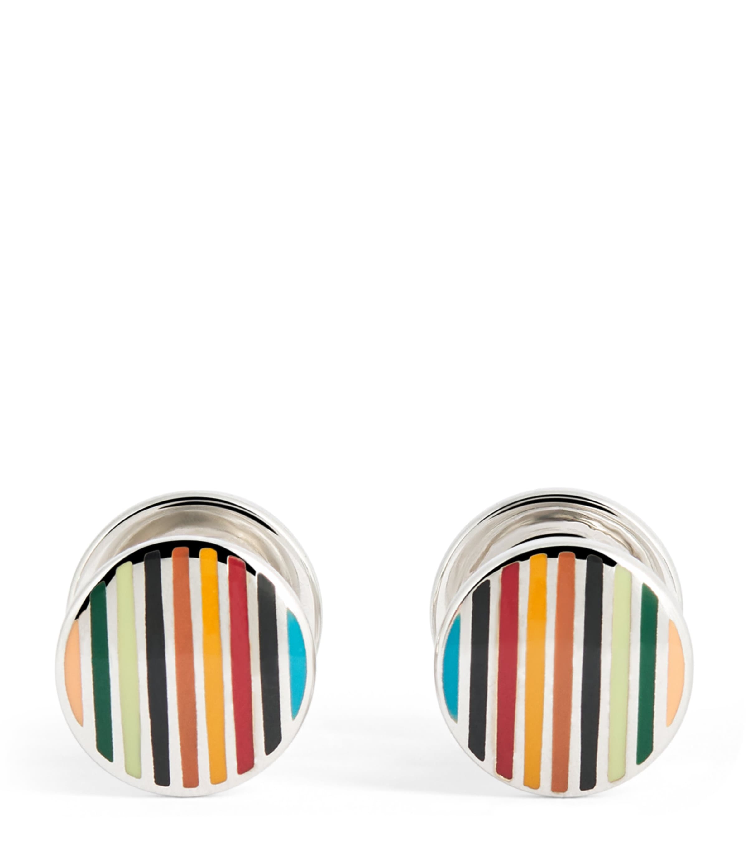 Signature Stripe Cufflinks