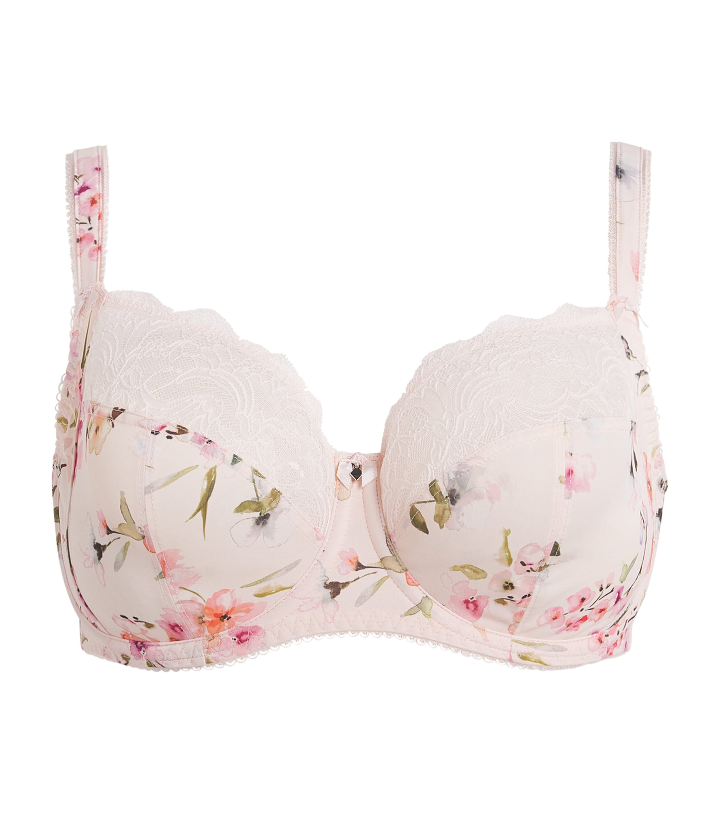 Fantasie Womens Floral Lucia Side-Support Bra Rosewater
