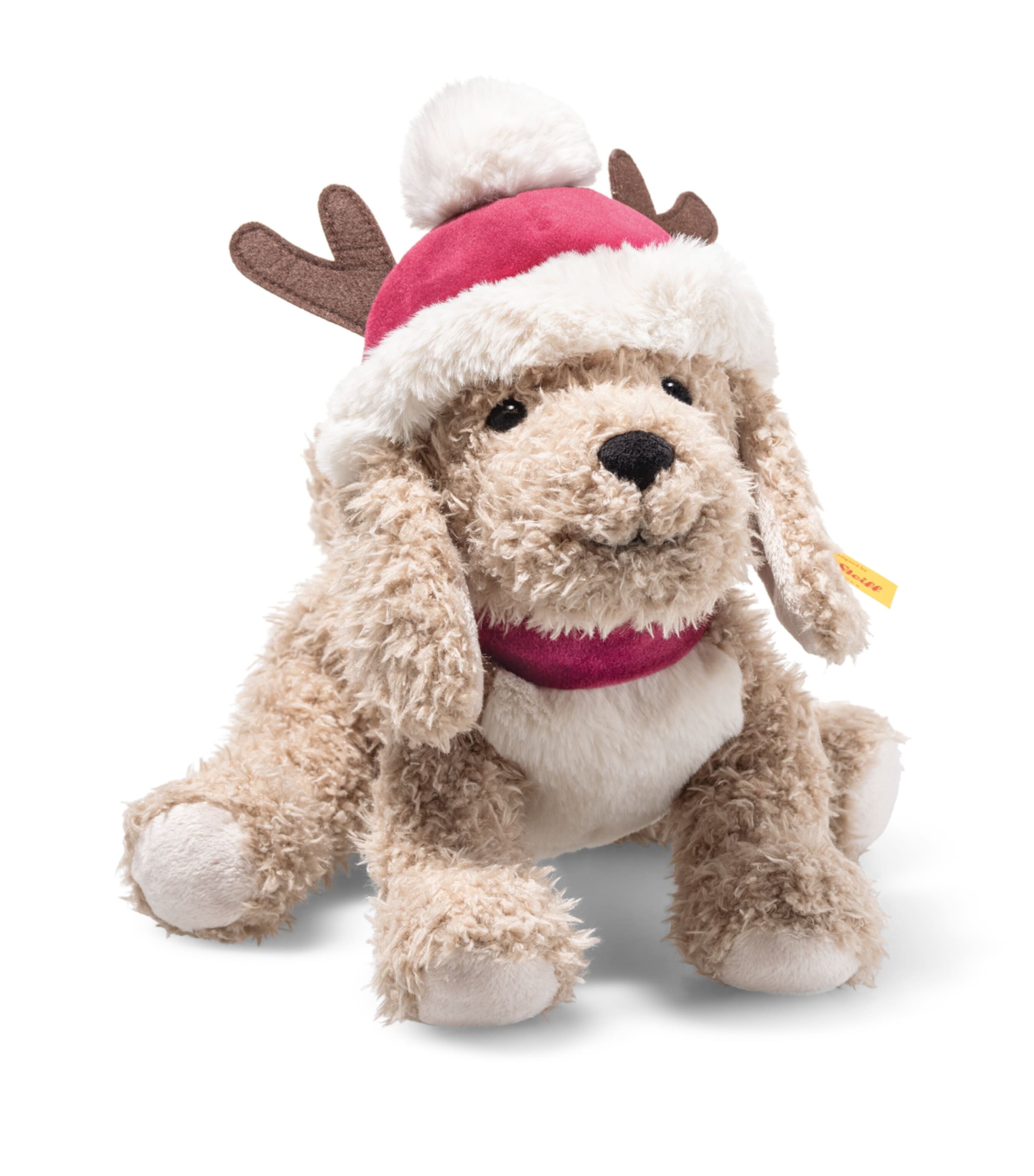 Steiff Christmas Rudy Dog (21cm)