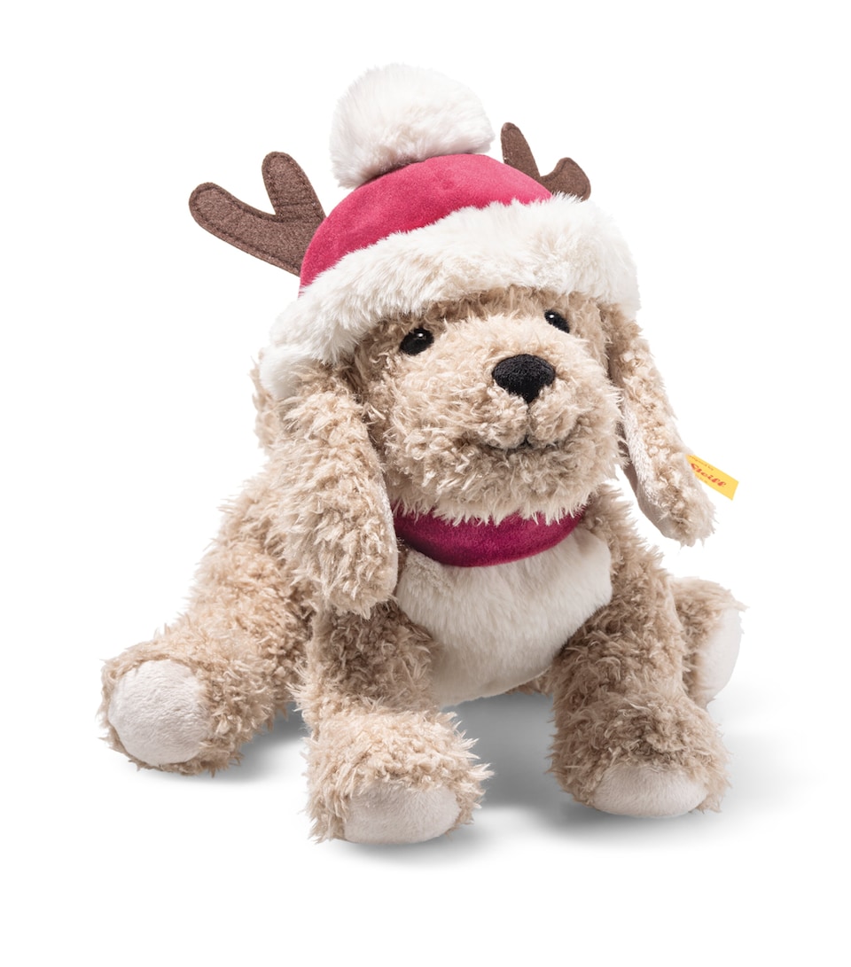 Steiff Christmas Rudy Dog (21cm)