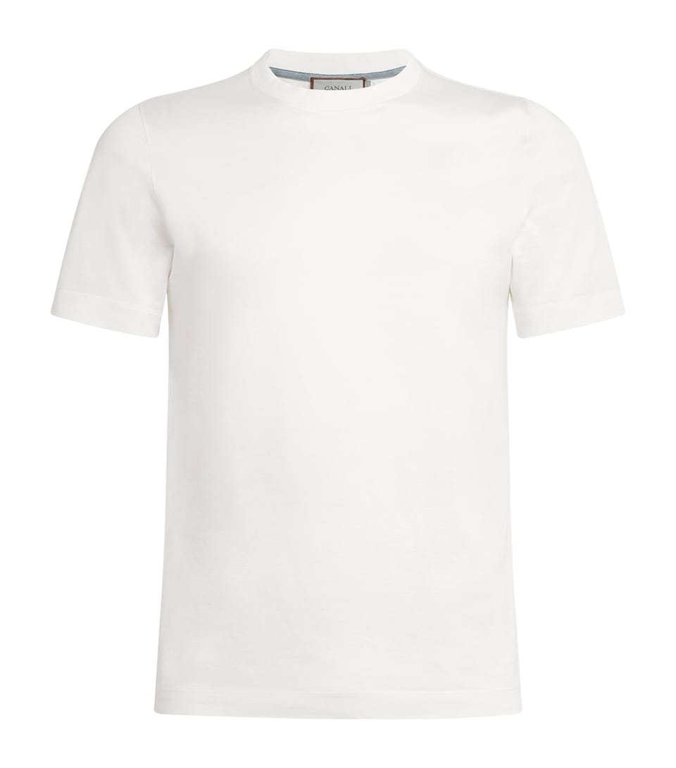 Double-Layered Crew-Neck T-Shirt