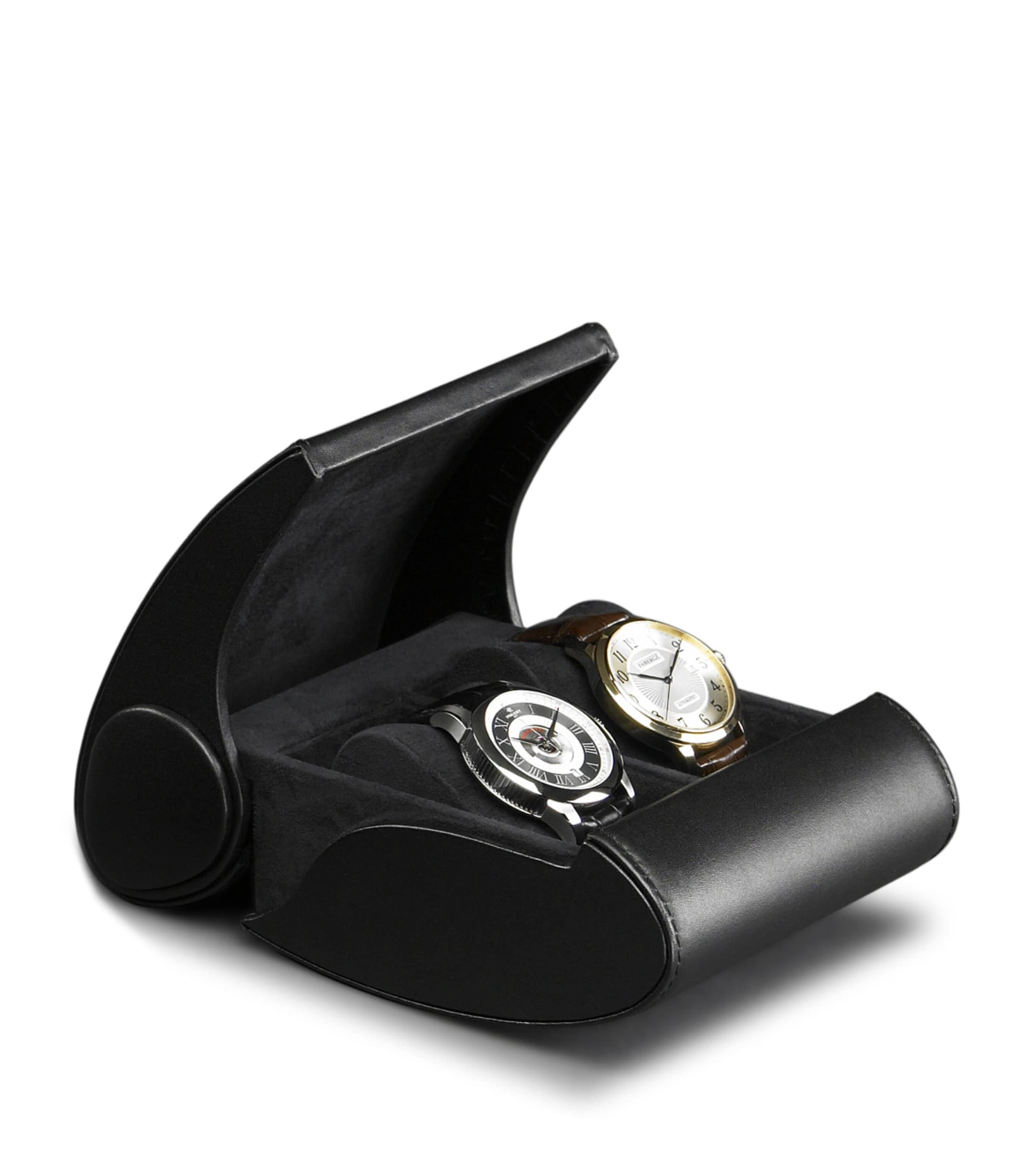 Buben & Zorweg Traveller 2 Watch Case Black