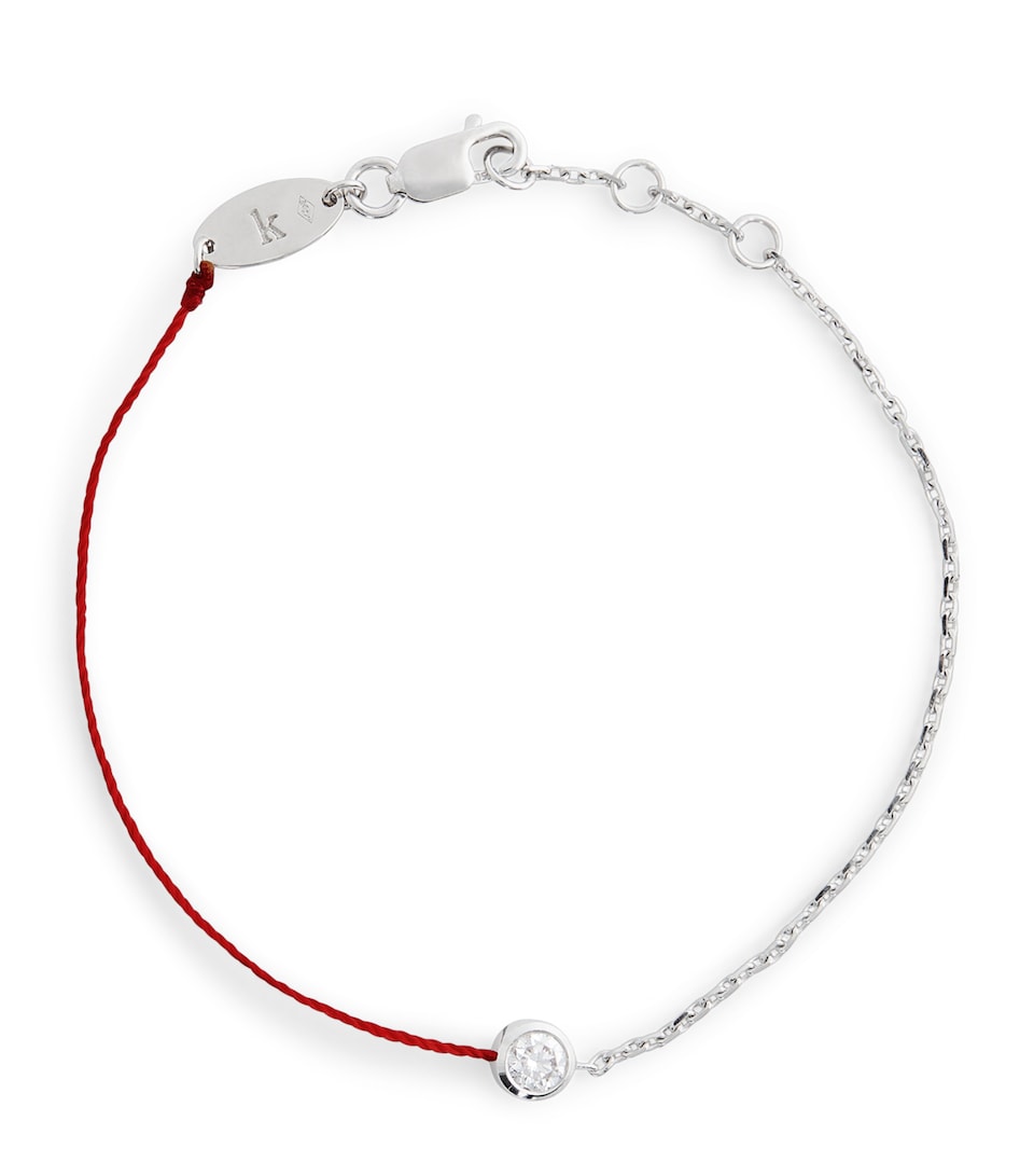 White Gold and Diamond So Pure Bracelet