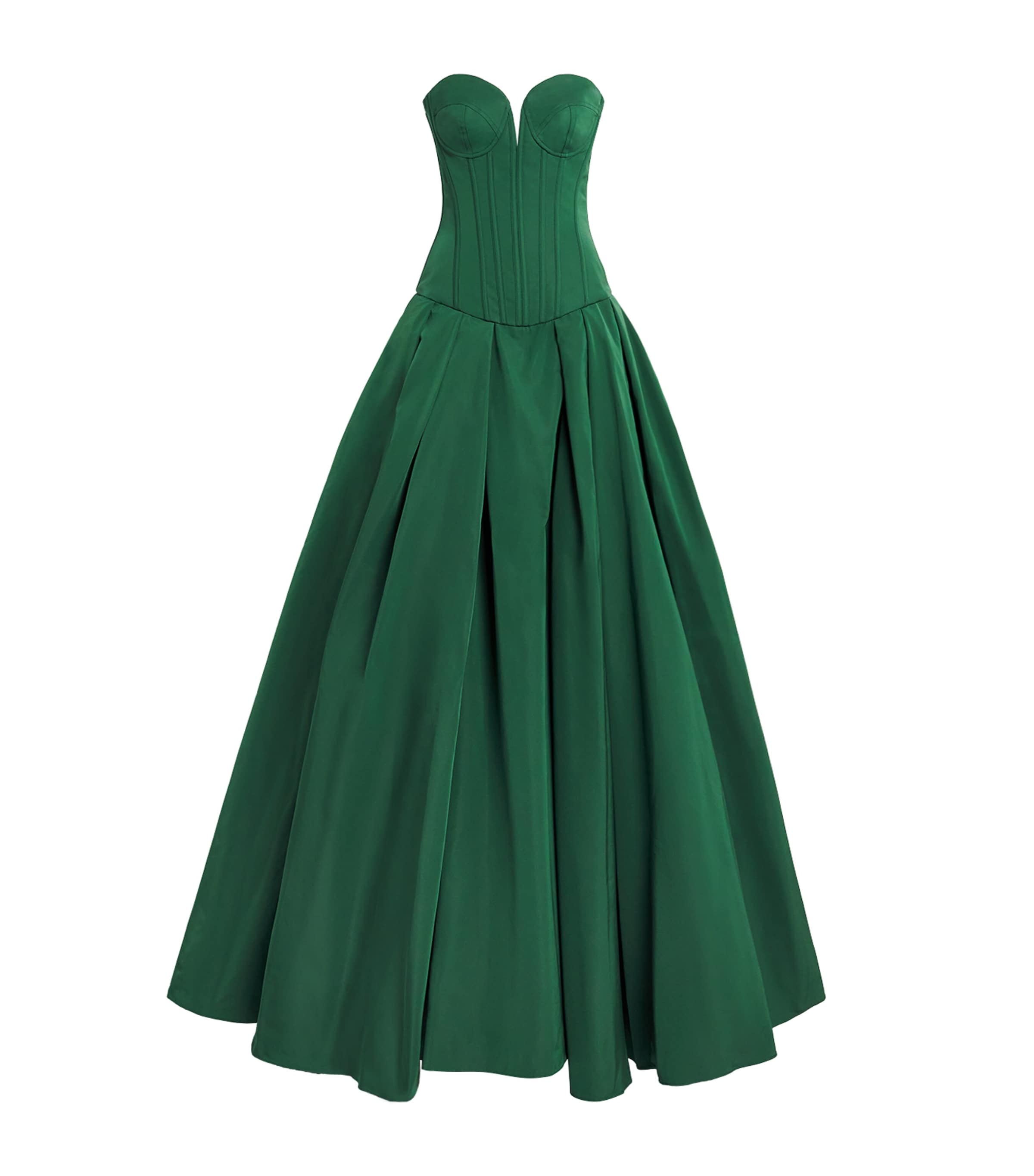 Zuhair Murad Womens Strapless Corset Gown Eden